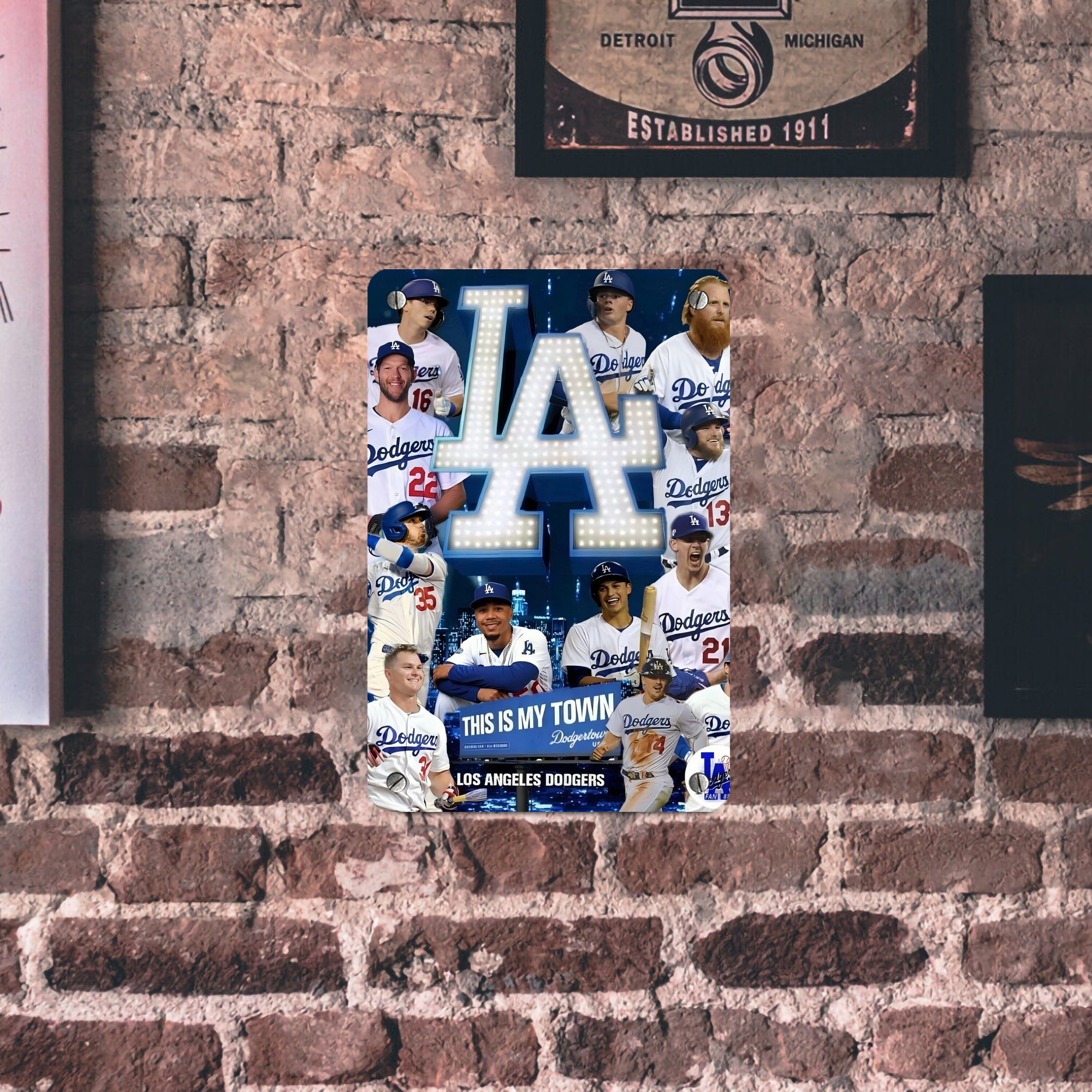  Metal Tin Sign 8x12inch - High-Quality Full-Print Decorative Wall Art, Durable Rust-Resistant Metal Plaque For Living Room, Bedroom, Kitchen, Office, Bar Décor