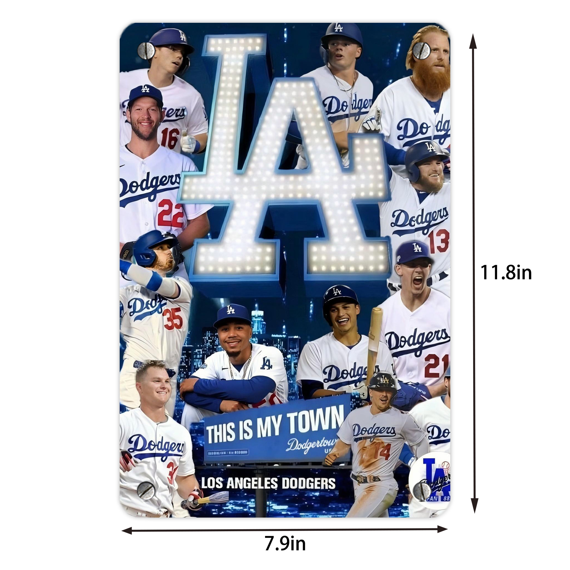  Metal Tin Sign 8x12inch - High-Quality Full-Print Decorative Wall Art, Durable Rust-Resistant Metal Plaque For Living Room, Bedroom, Kitchen, Office, Bar Décor