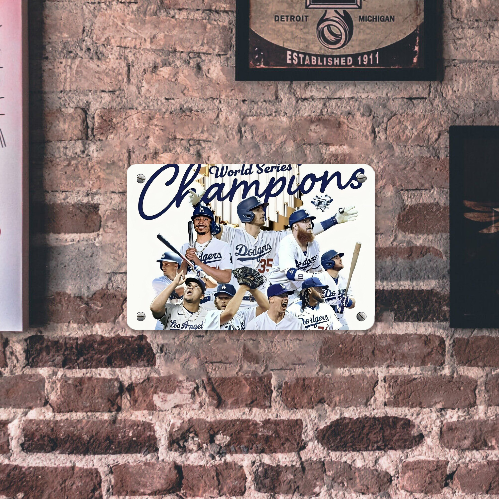  Metal Tin Sign 12x8inch - Premium Full-Print Decorative Wall Art, Durable Rust-Resistant Metal Plaque For Living Room, Bedroom, Kitchen, Office, Bar Décor