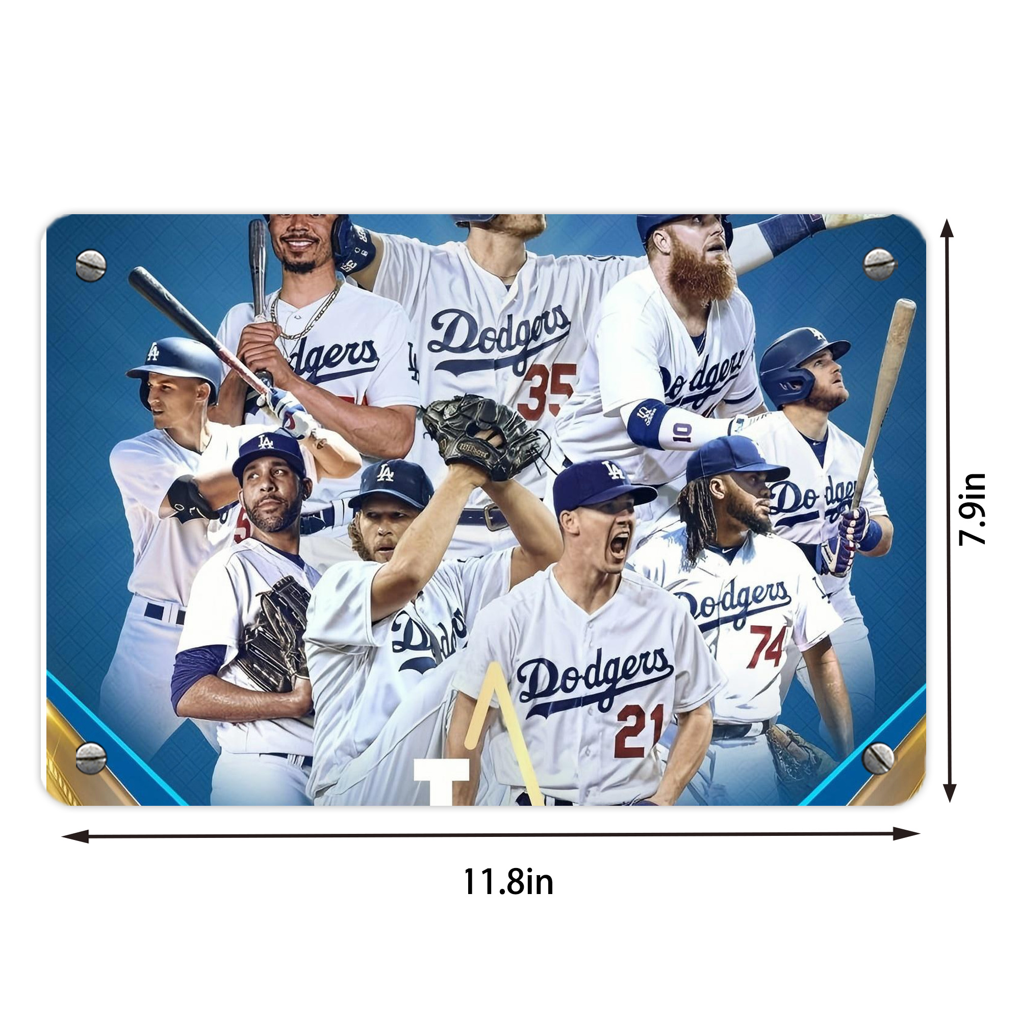  Metal Tin Sign 12x8inch - Premium Full-Print Decorative Wall Art, Durable Rust-Resistant Metal Plaque For Living Room, Bedroom, Kitchen, Office, Bar Décor