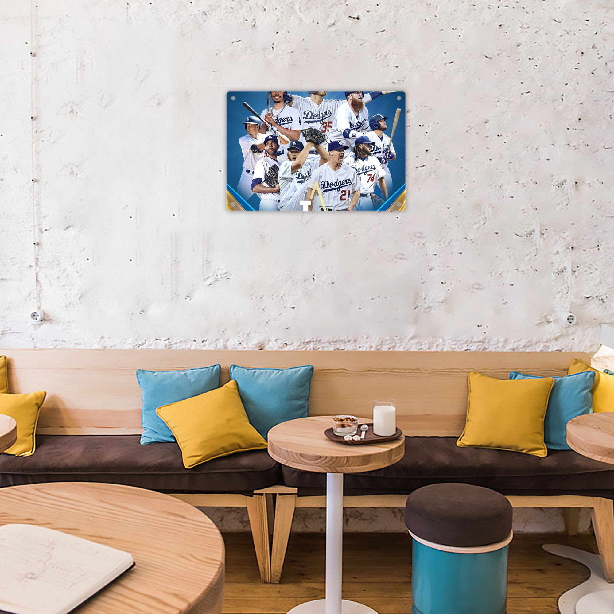  Decorative Aluminum Plaque – Horizontal Design – Durable, Stylish, Easy To Install – Ideal For Home, Office, Bar, And More