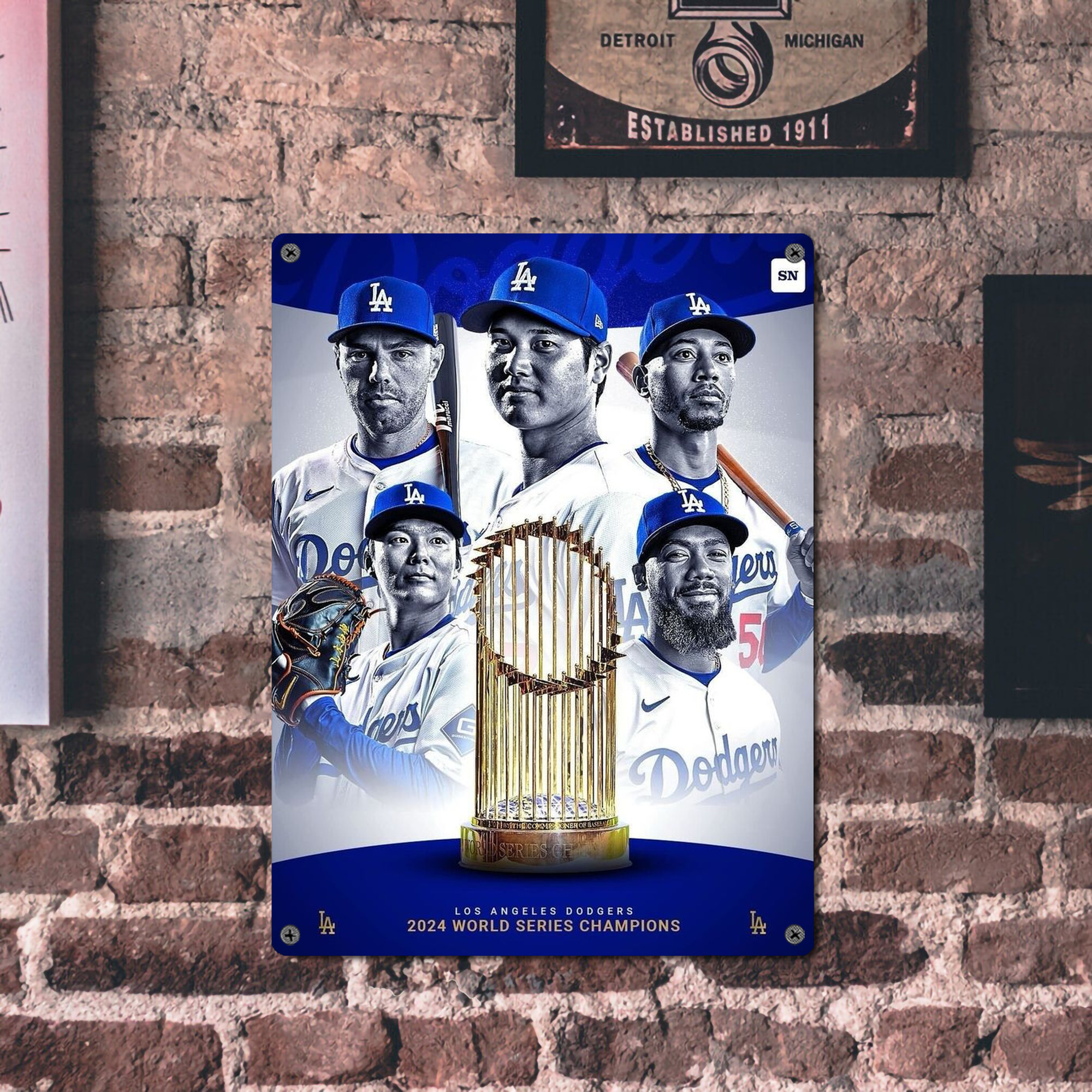  Vintage Metal Tin Sign 12x16inch – Retro Wall Art Decor For Home, Bar, Kitchen, Bedroom, Office – Durable Iron Sheet Poster, Easy To Hang, Full-Color Printing