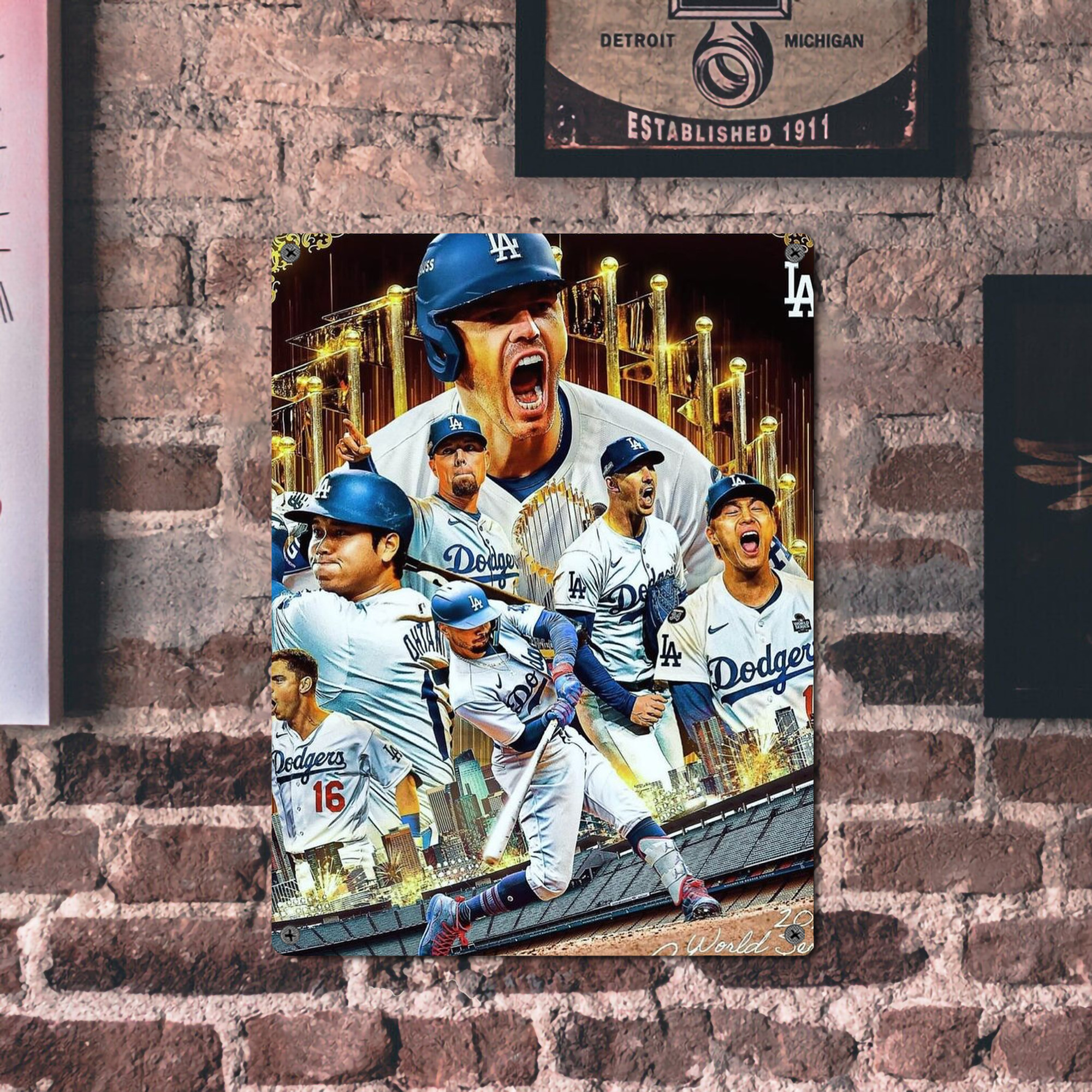  Vintage Metal Tin Sign 12x16inch – Retro Wall Art Decor For Home, Bar, Kitchen, Bedroom, Office – Durable Iron Sheet Poster, Easy To Hang, Full-Color Printing