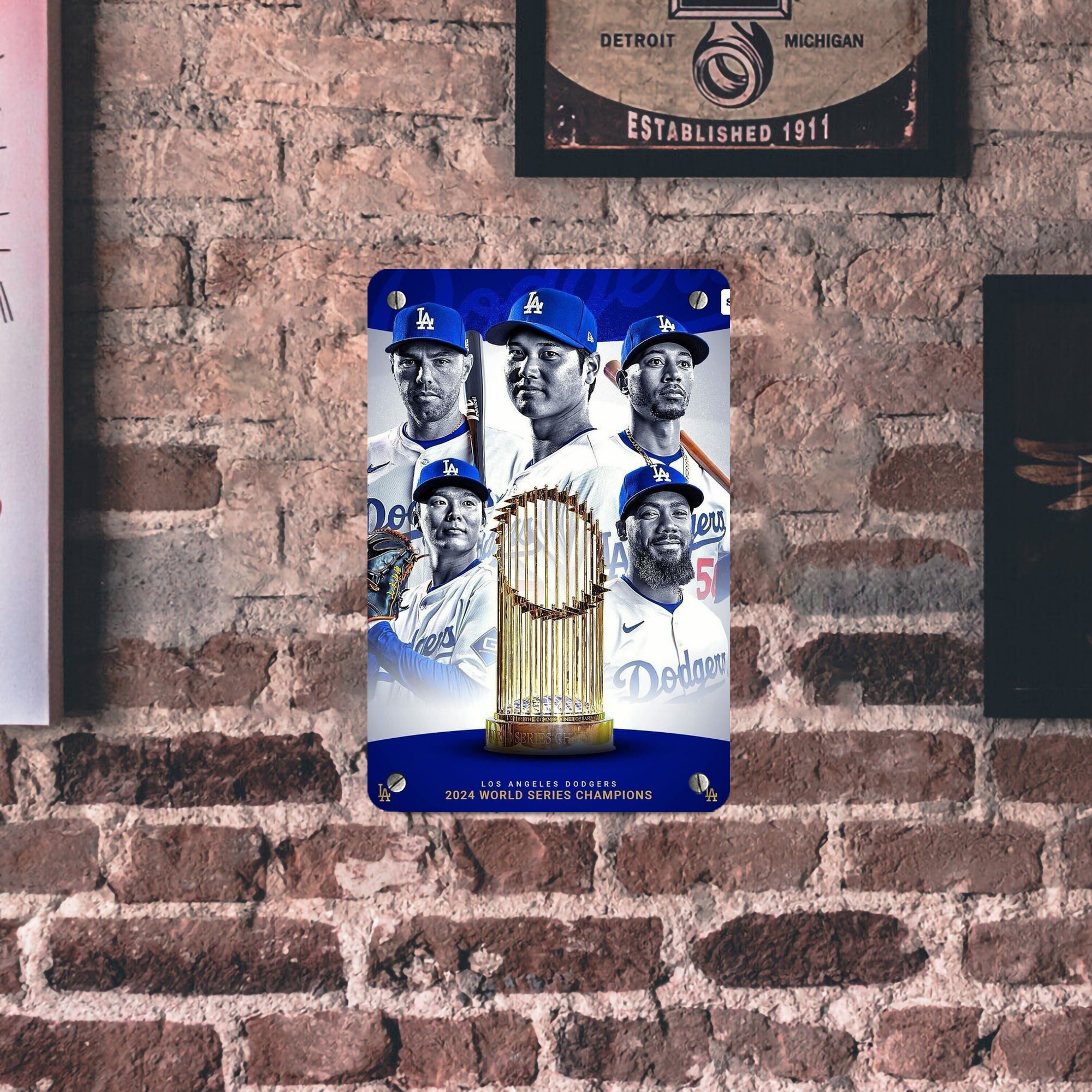  Metal Tin Sign 8x12inch - High-Quality Full-Print Decorative Wall Art, Durable Rust-Resistant Metal Plaque For Living Room, Bedroom, Kitchen, Office, Bar Décor