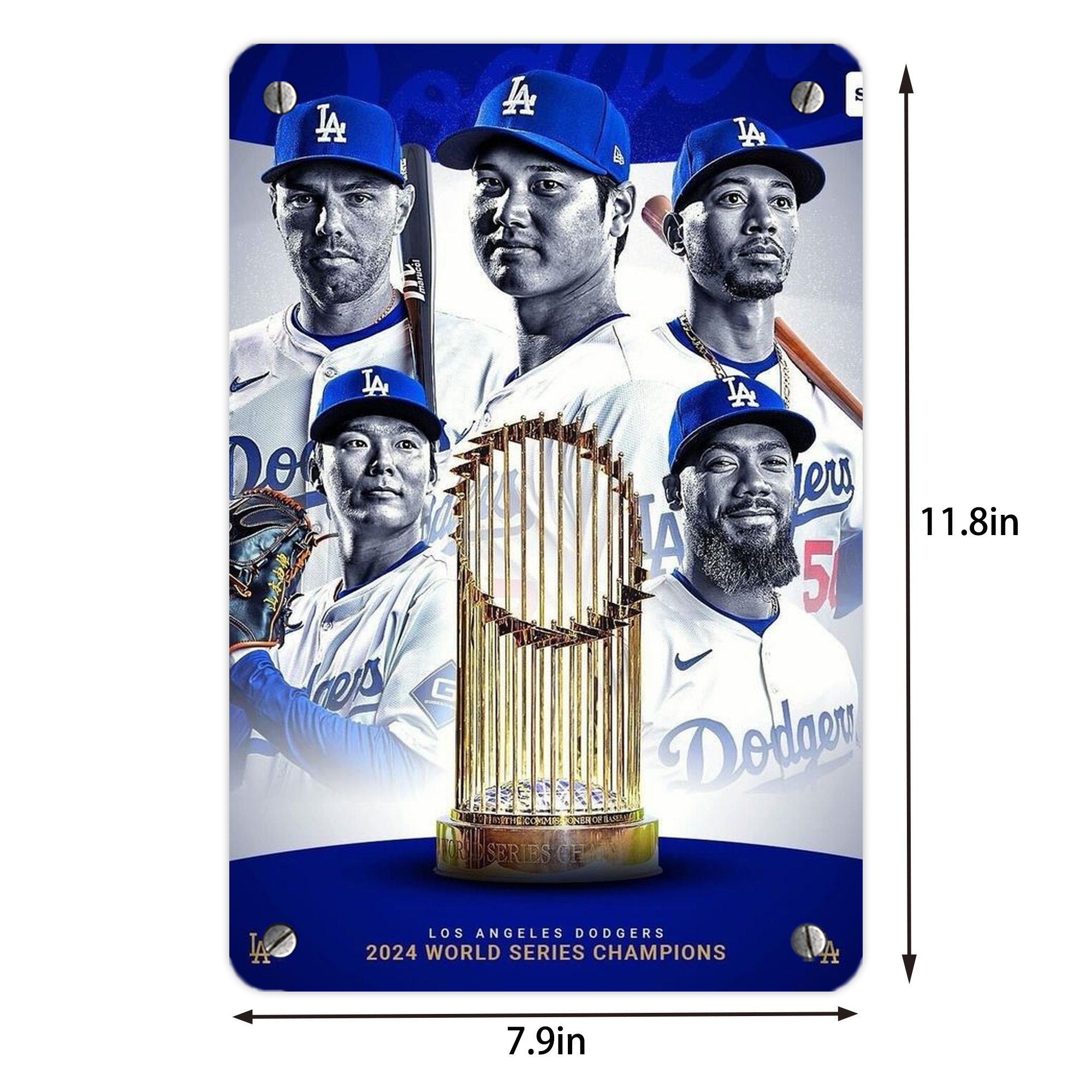  Metal Tin Sign 8x12inch - High-Quality Full-Print Decorative Wall Art, Durable Rust-Resistant Metal Plaque For Living Room, Bedroom, Kitchen, Office, Bar Décor