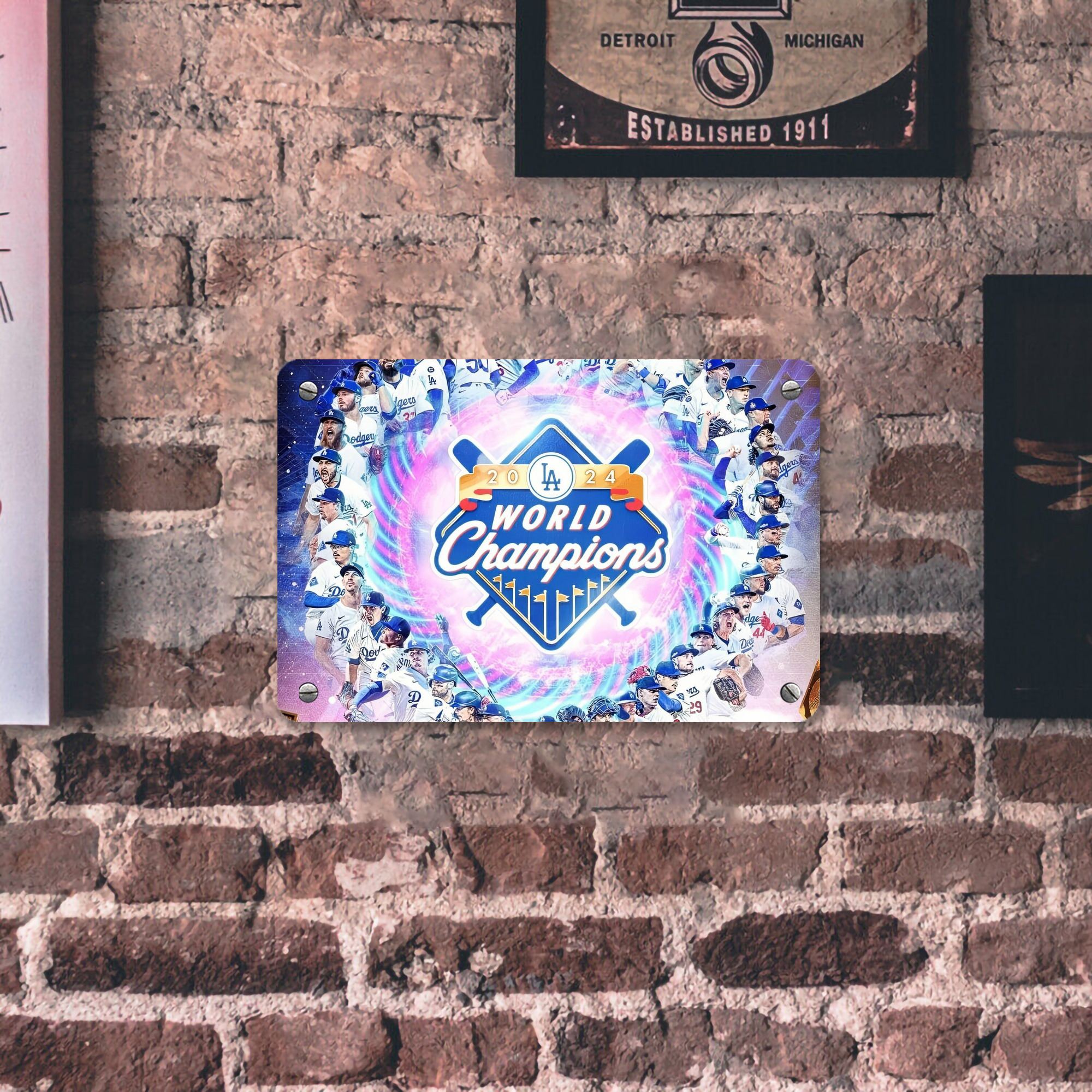  Metal Tin Sign 12x8inch - Premium Full-Print Decorative Wall Art, Durable Rust-Resistant Metal Plaque For Living Room, Bedroom, Kitchen, Office, Bar Décor