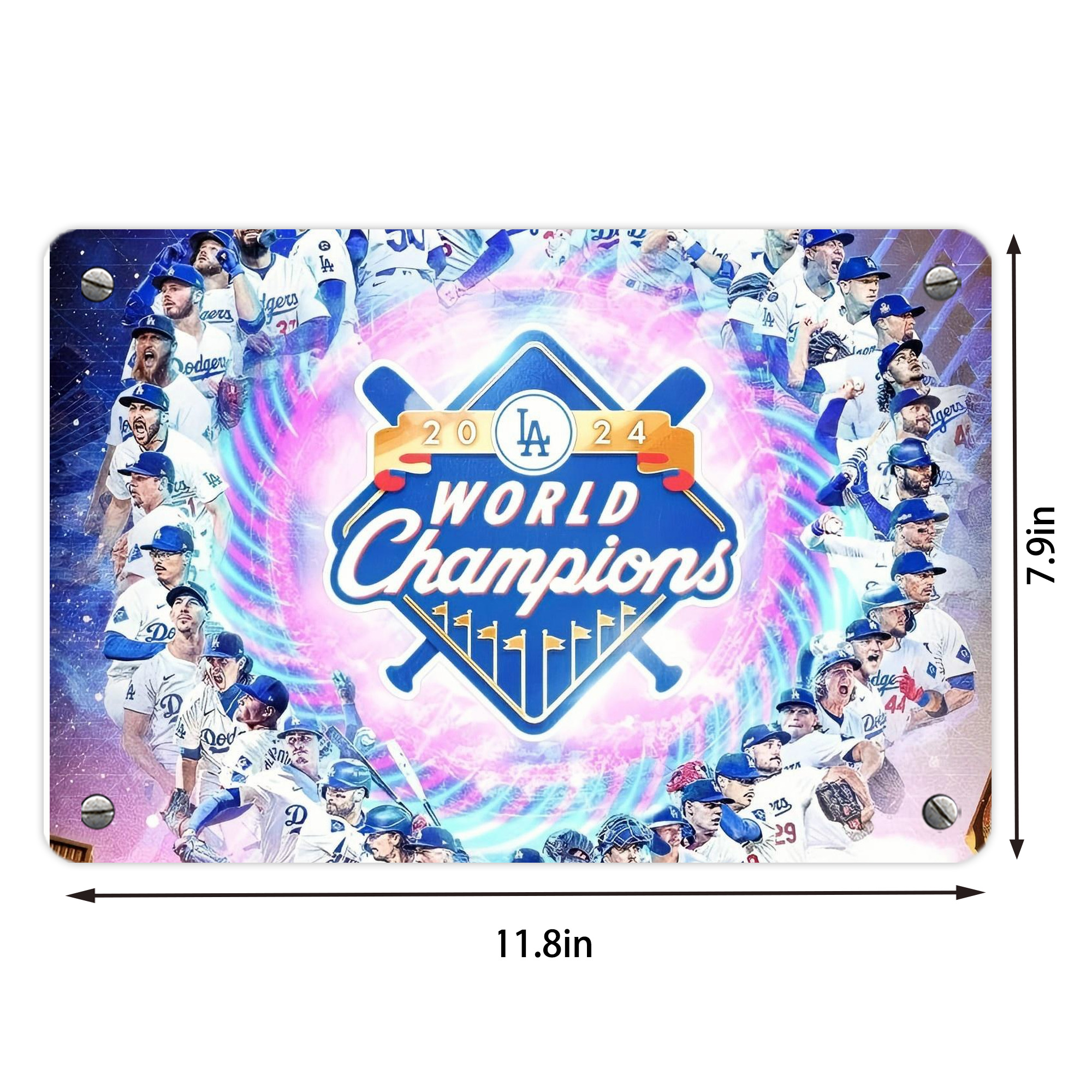  Metal Tin Sign 12x8inch - Premium Full-Print Decorative Wall Art, Durable Rust-Resistant Metal Plaque For Living Room, Bedroom, Kitchen, Office, Bar Décor