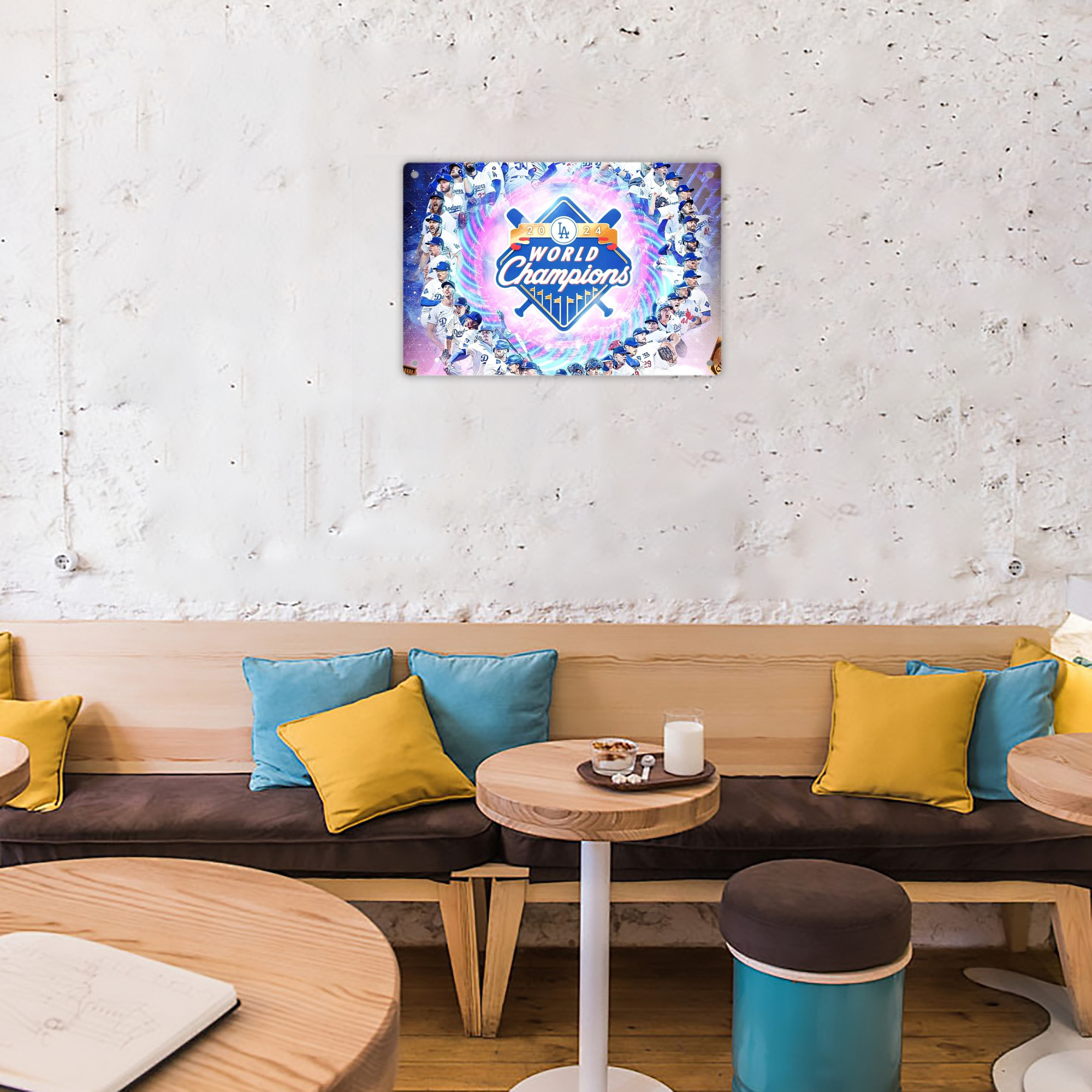  Decorative Aluminum Plaque – Horizontal Design – Durable, Stylish, Easy To Install – Ideal For Home, Office, Bar, And More