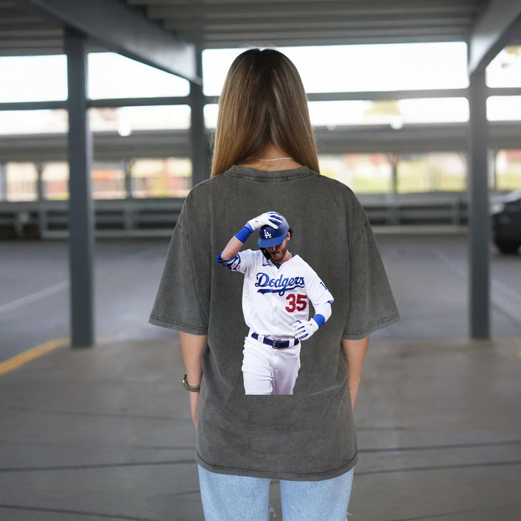  Washed Vintage 230g Cotton Oversized T-Shirt With Back Heat Transfer Print – Soft, Lightweight & Stylish – Comfortable Casual Wear For Sports & Everyday Use