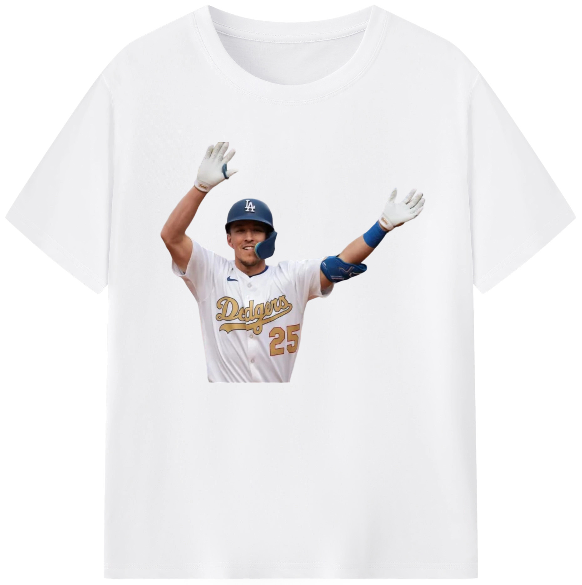  180g Cotton T-Shirt With Front Heat Transfer Print – Soft, Lightweight, Fitted Design – Comfortable Casual Wear For Sports & Everyday Use