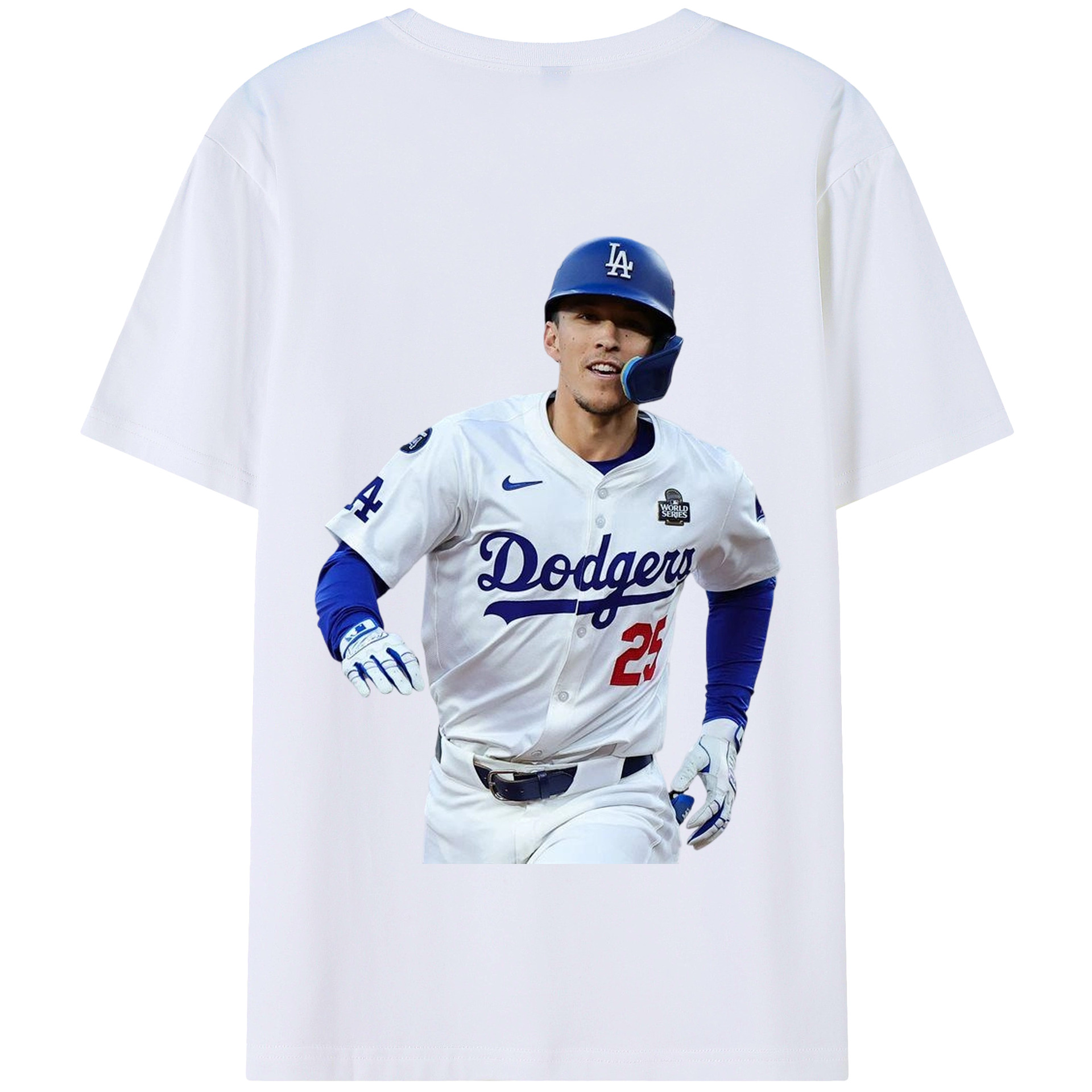  180g Combed Cotton T-Shirt With Back Heat Transfer Print – Soft, Lightweight, Fitted Design – Stylish Casual Wear For Sports & Everyday Use