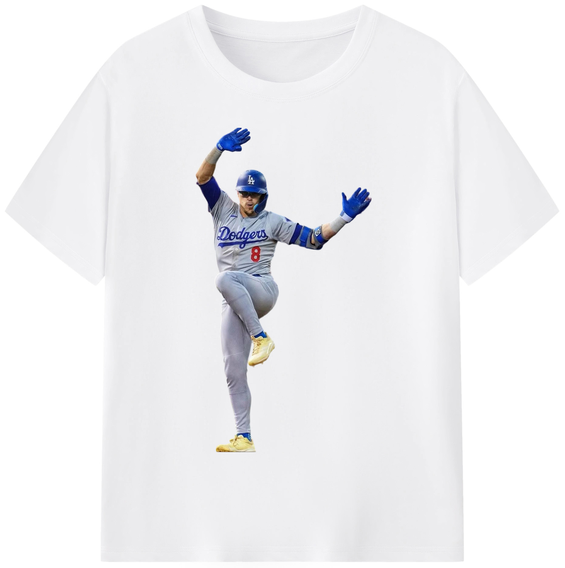  180g Cotton T-Shirt With Front Heat Transfer Print – Soft, Lightweight, Fitted Design – Comfortable Casual Wear For Sports & Everyday Use