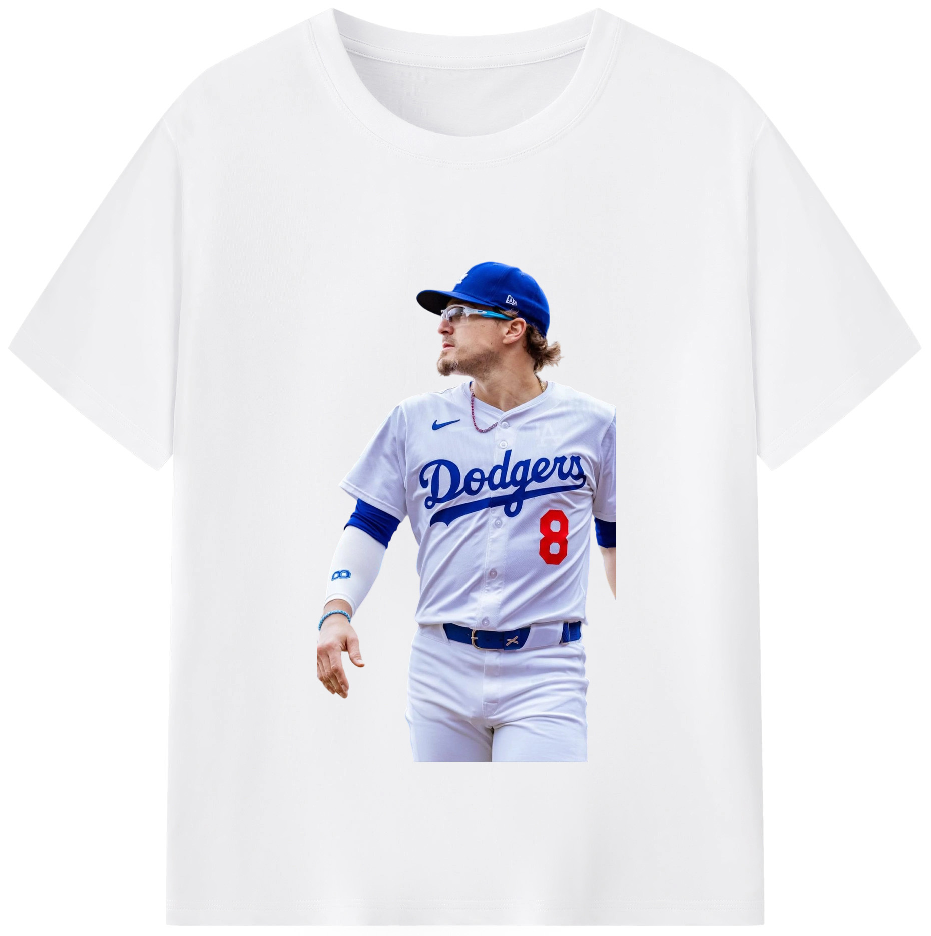  Combed Cotton T-Shirt 180g With Front Heat Transfer Print – Soft, Lightweight, Fitted Design – Stylish Casual Wear For Sports & Everyday Use