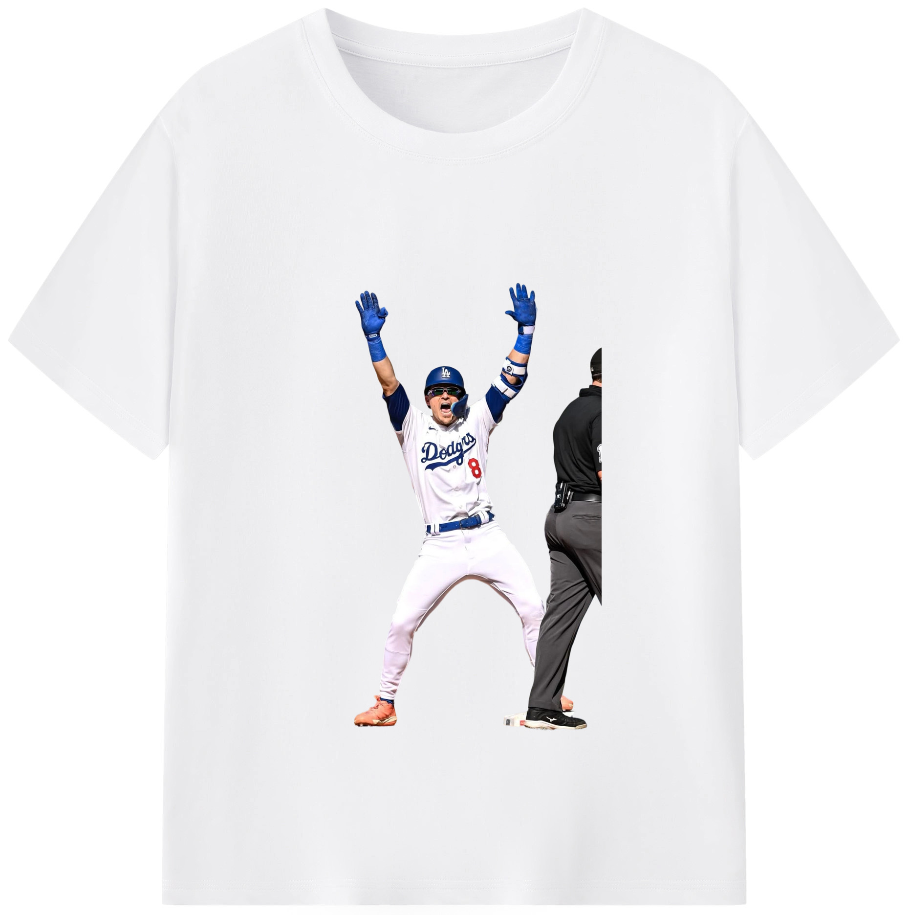  Combed Cotton T-Shirt 180g With Front Heat Transfer Print – Soft, Lightweight, Fitted Design – Stylish Casual Wear For Sports & Everyday Use