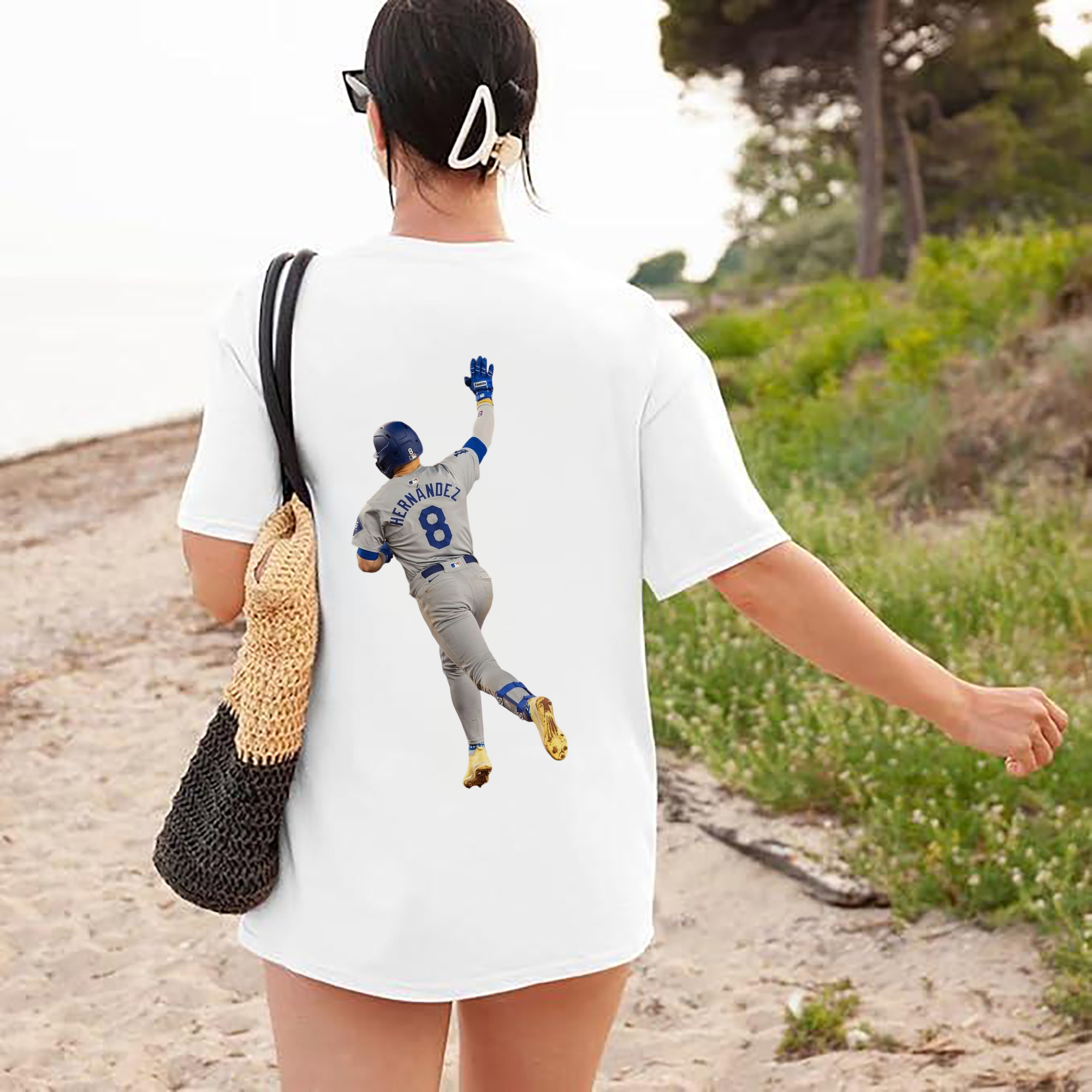  180g Combed Cotton T-Shirt With Back Heat Transfer Print – Soft, Lightweight, Fitted Design – Stylish Casual Wear For Sports & Everyday Use