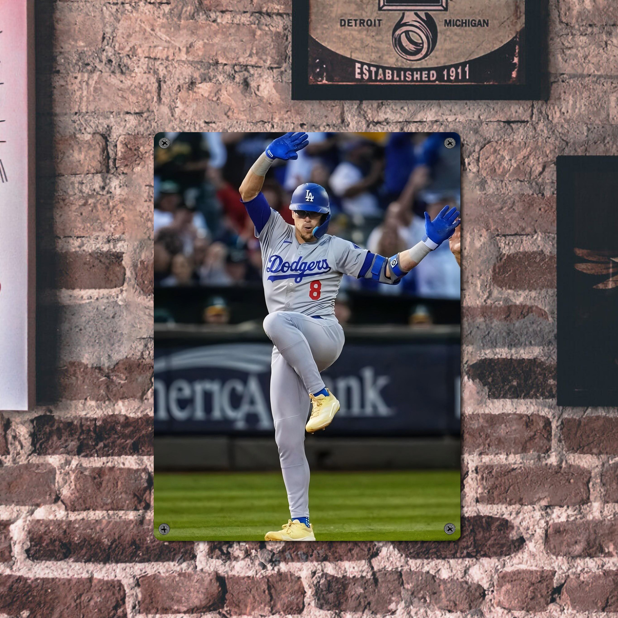  Vintage Metal Tin Sign 12x16inch – Retro Wall Art Decor For Home, Bar, Kitchen, Bedroom, Office – Durable Iron Sheet Poster, Easy To Hang, Full-Color Printing