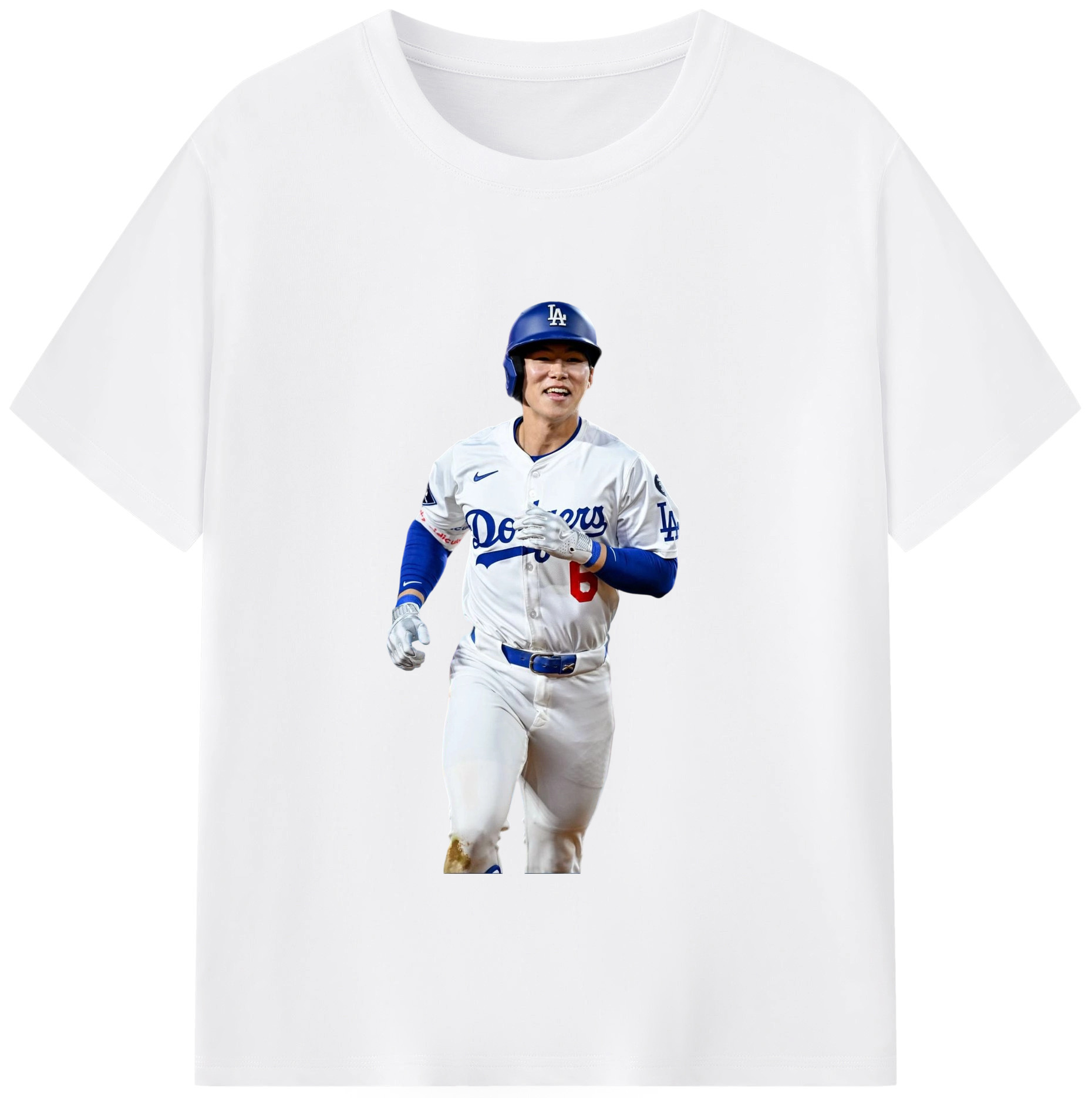  180g Cotton T-Shirt With Front Heat Transfer Print – Soft, Lightweight, Fitted Design – Comfortable Casual Wear For Sports & Everyday Use