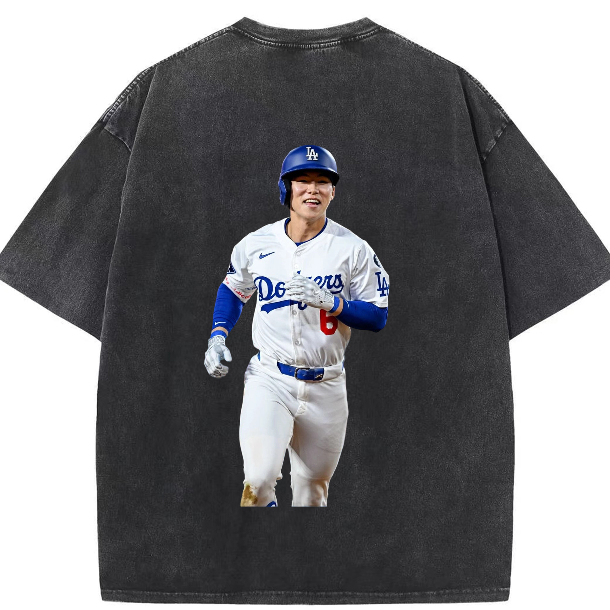  Washed Vintage 230g Cotton Oversized T-Shirt With Back Heat Transfer Print – Soft, Lightweight & Stylish – Comfortable Casual Wear For Sports & Everyday Use