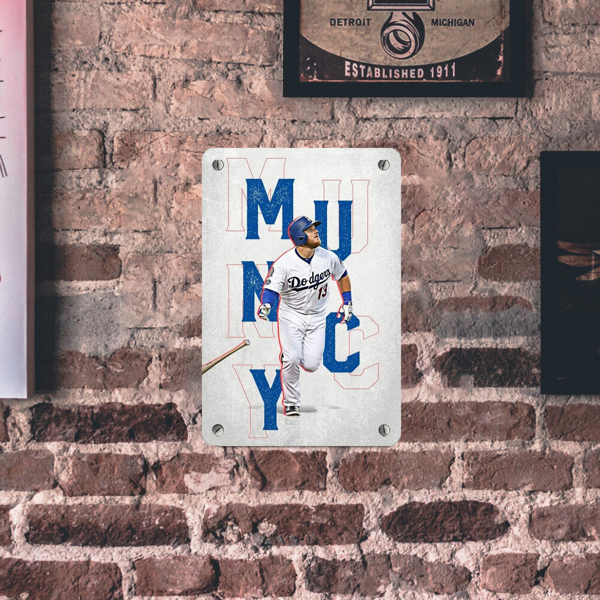  Metal Tin Sign 8x12inch - High-Quality Full-Print Decorative Wall Art, Durable Rust-Resistant Metal Plaque For Living Room, Bedroom, Kitchen, Office, Bar Décor