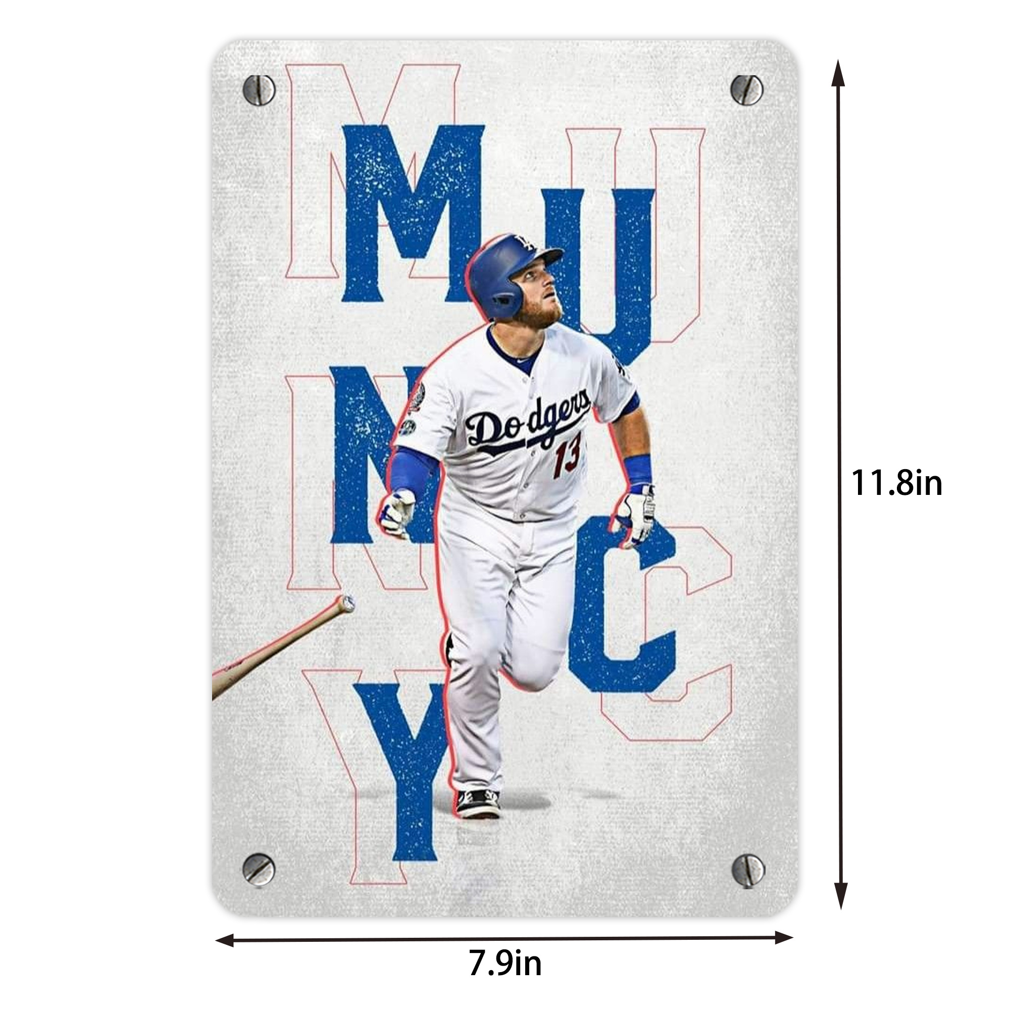  Metal Tin Sign 8x12inch - High-Quality Full-Print Decorative Wall Art, Durable Rust-Resistant Metal Plaque For Living Room, Bedroom, Kitchen, Office, Bar Décor