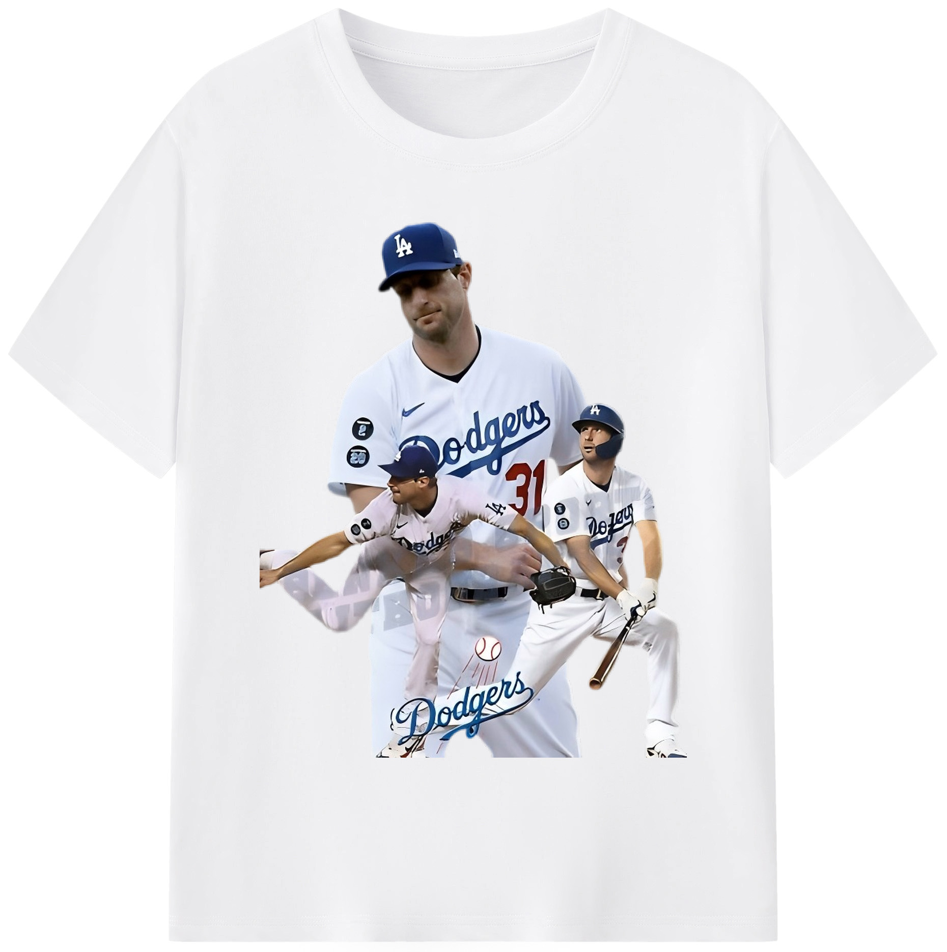  180g Cotton T-Shirt With Front Heat Transfer Print – Soft, Lightweight, Fitted Design – Comfortable Casual Wear For Sports & Everyday Use