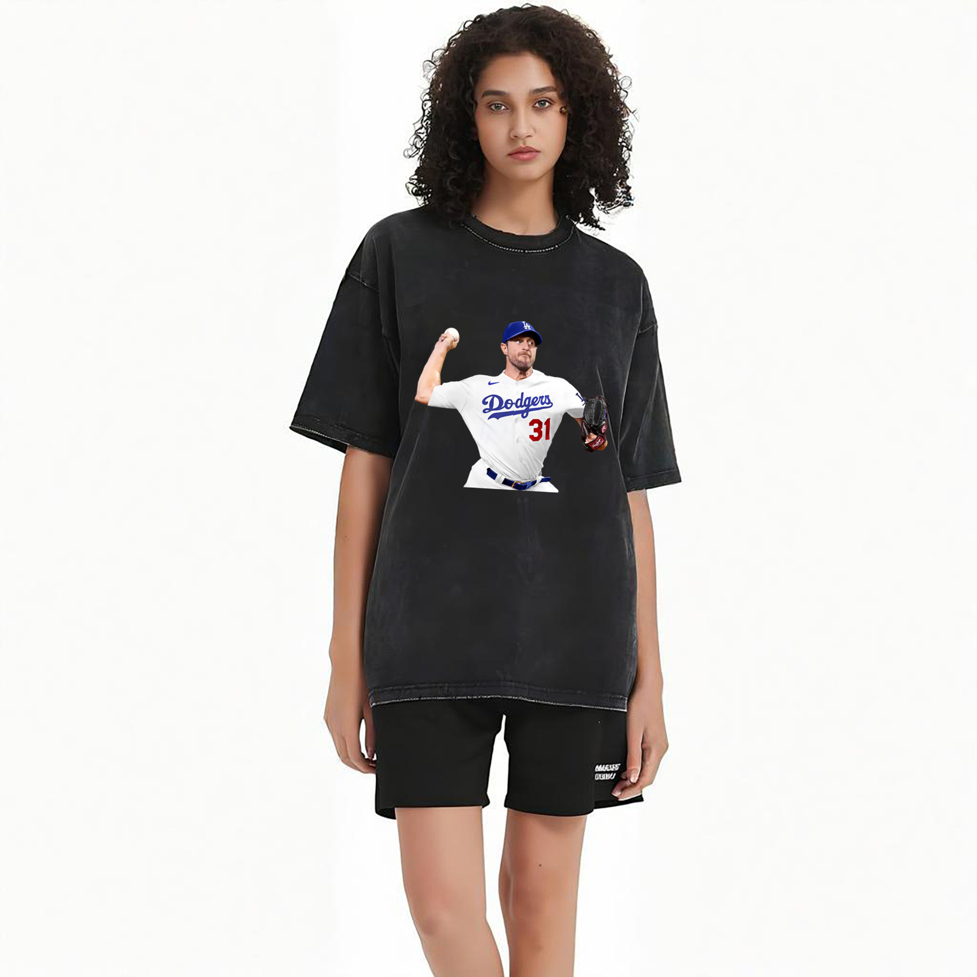  Washed Vintage Look 230g Cotton Oversized T-Shirt With Front Heat Transfer Print – Soft, Lightweight, Stylish Fit – Comfortable Casual Wear For Sports & Everyday Use