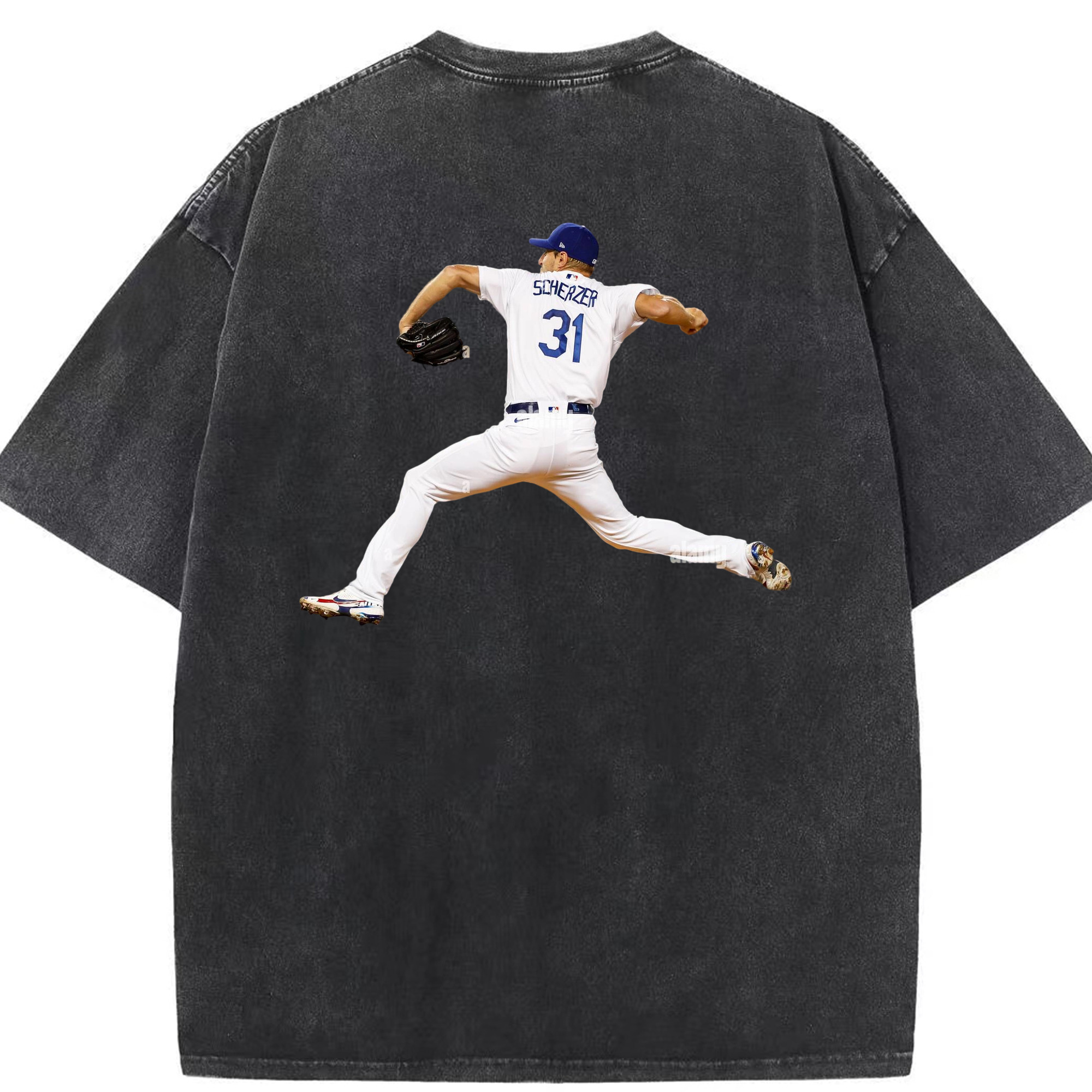  Washed Vintage 230g Cotton Oversized T-Shirt With Back Heat Transfer Print – Soft, Lightweight & Stylish – Comfortable Casual Wear For Sports & Everyday Use