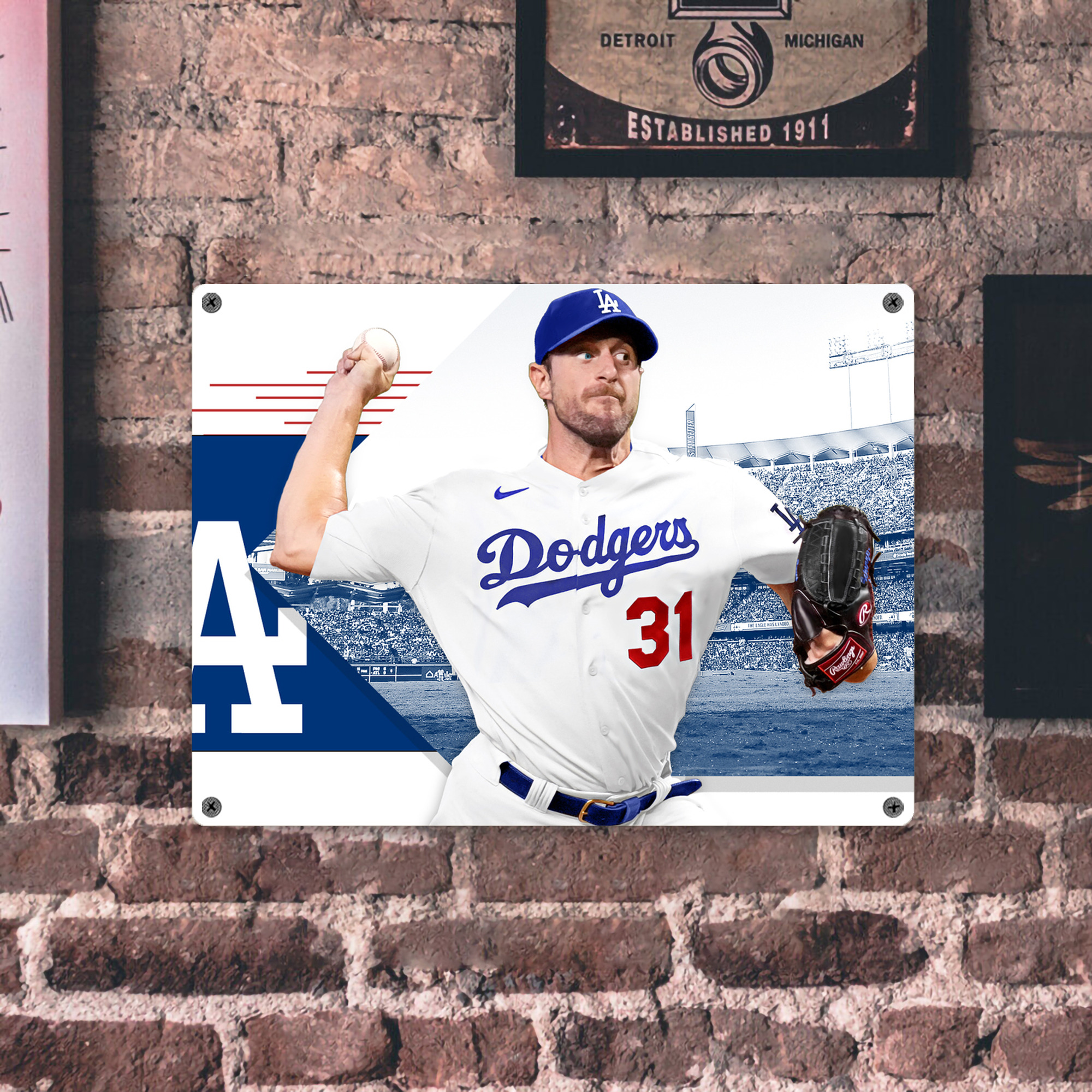  Vintage Metal Tin Sign 16x12 – Full-Print Iron Wall Decor – Durable, Fade-Resistant – Easy To Hang – Ideal For Home, Bar, Kitchen & Office Decor