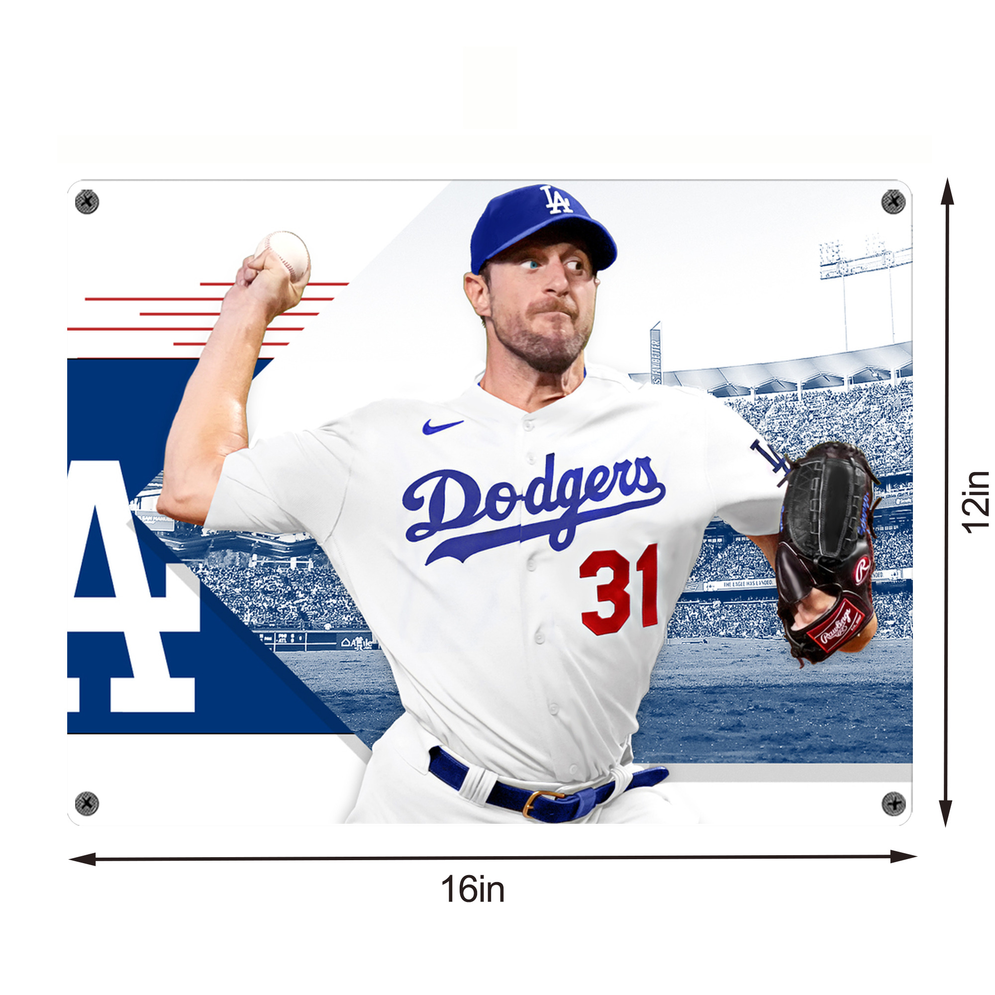  Vintage Metal Tin Sign 16x12 – Full-Print Iron Wall Decor – Durable, Fade-Resistant – Easy To Hang – Ideal For Home, Bar, Kitchen & Office Decor