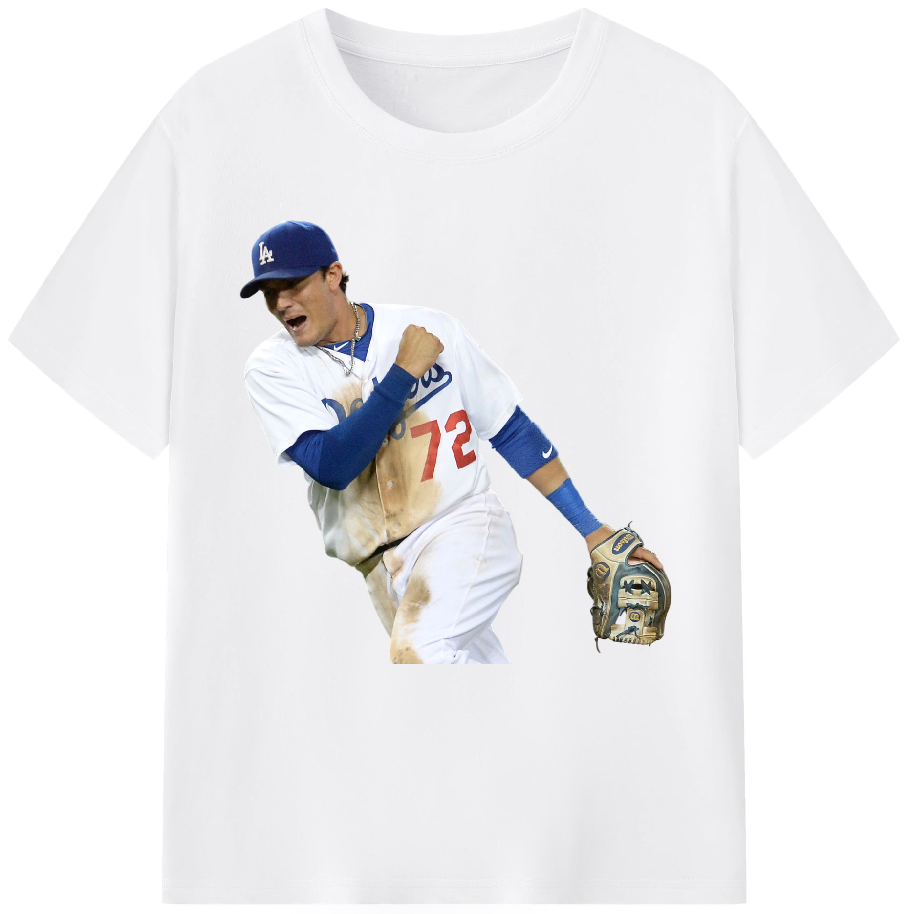  Combed Cotton T-Shirt 180g With Front Heat Transfer Print – Soft, Lightweight, Fitted Design – Stylish Casual Wear For Sports & Everyday Use