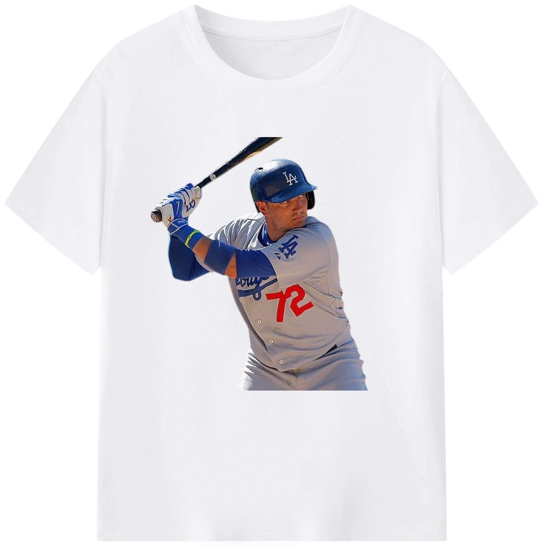  Combed Cotton T-Shirt 180g With Front Heat Transfer Print – Soft, Lightweight, Fitted Design – Stylish Casual Wear For Sports & Everyday Use