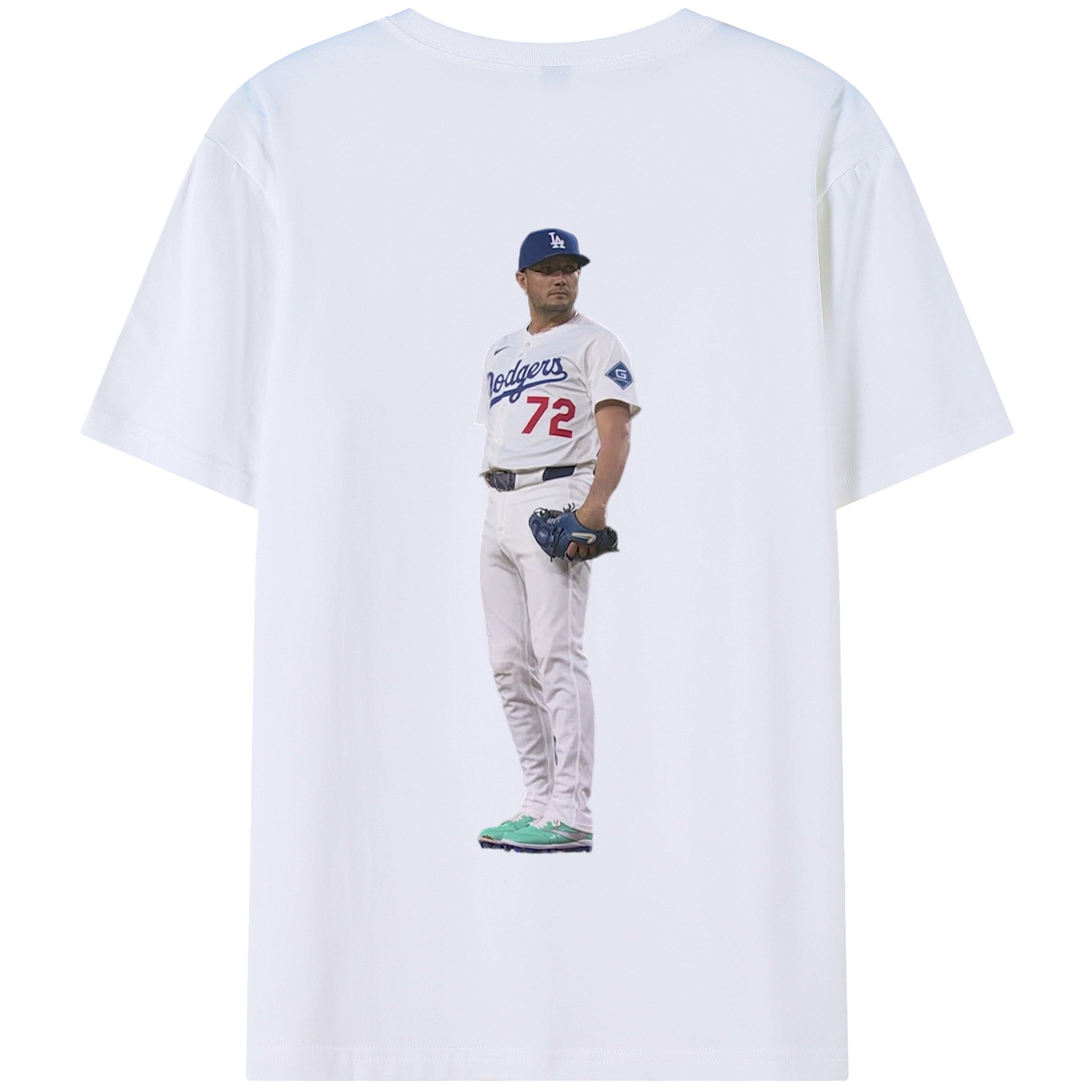  180g Combed Cotton T-Shirt With Back Heat Transfer Print – Soft, Lightweight, Fitted Design – Stylish Casual Wear For Sports & Everyday Use