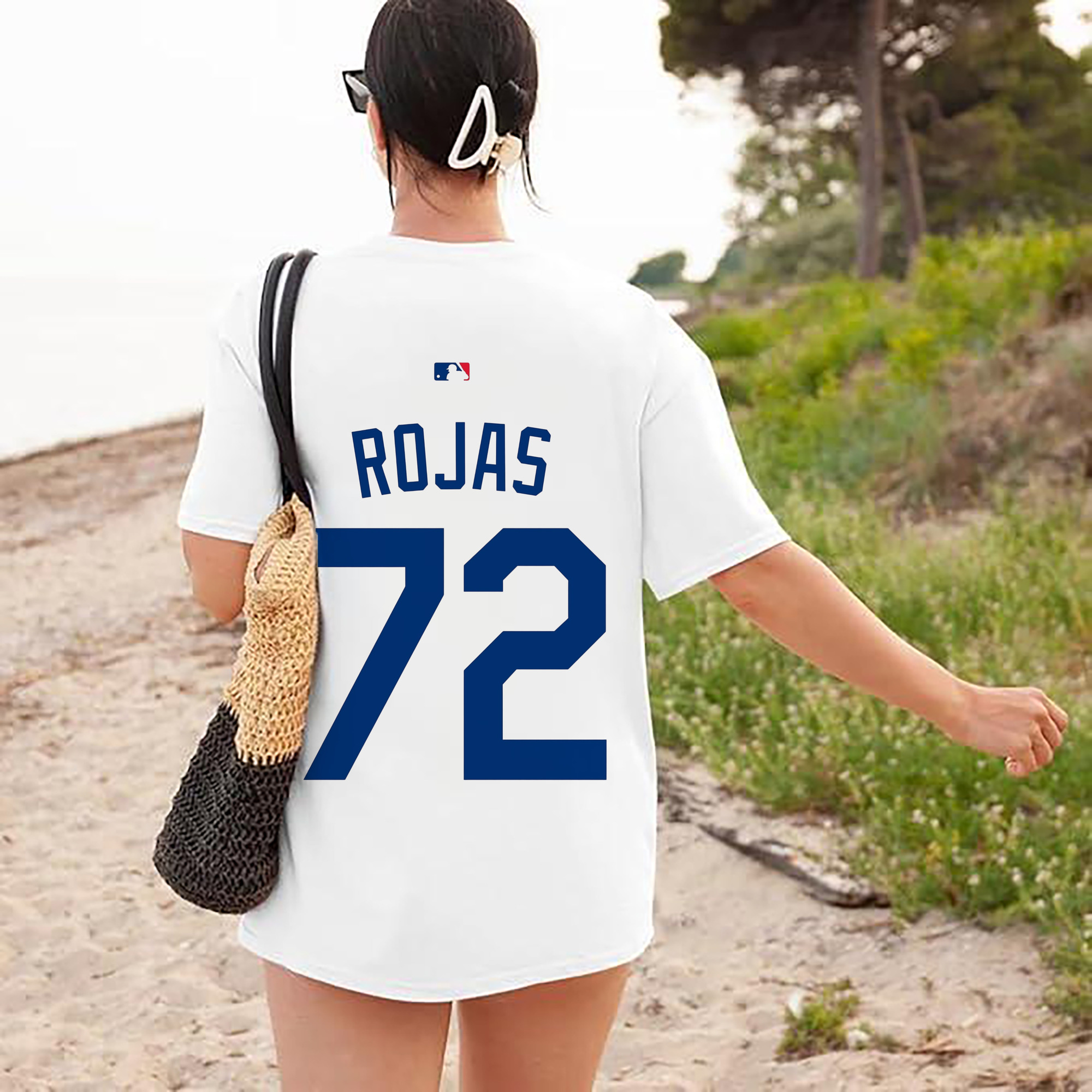  180g Combed Cotton T-Shirt With Back Heat Transfer Print – Soft, Lightweight, Fitted Design – Stylish Casual Wear For Sports & Everyday Use