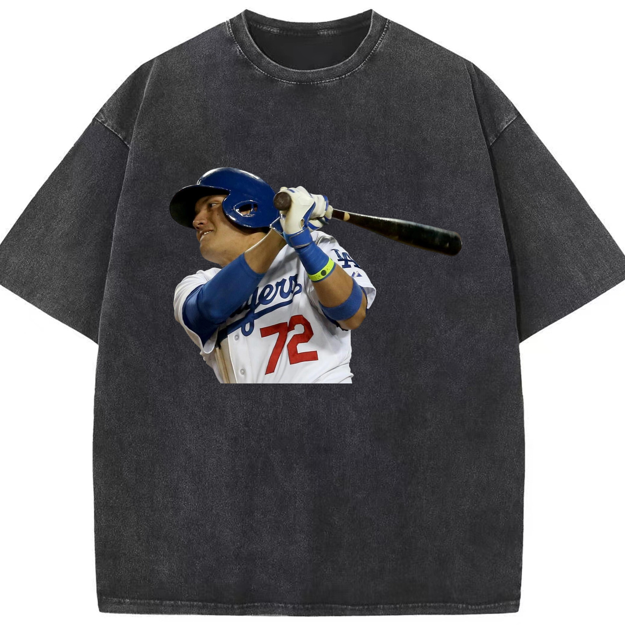  Washed Vintage Look 230g Cotton Oversized T-Shirt With Front Heat Transfer Print – Soft, Lightweight, Stylish Fit – Comfortable Casual Wear For Sports & Everyday Use