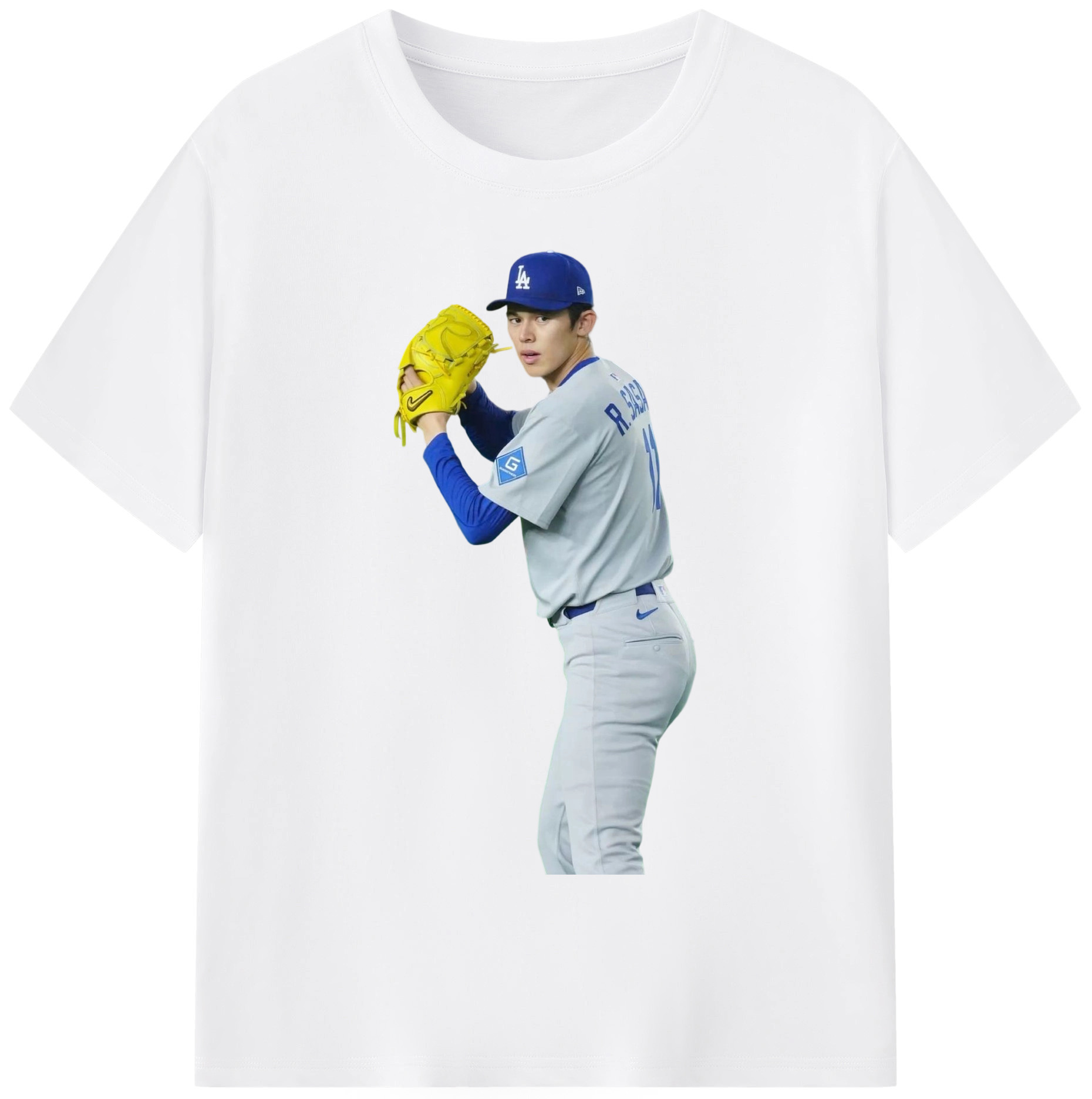  180g Cotton T-Shirt With Front Heat Transfer Print – Soft, Lightweight, Fitted Design – Comfortable Casual Wear For Sports & Everyday Use