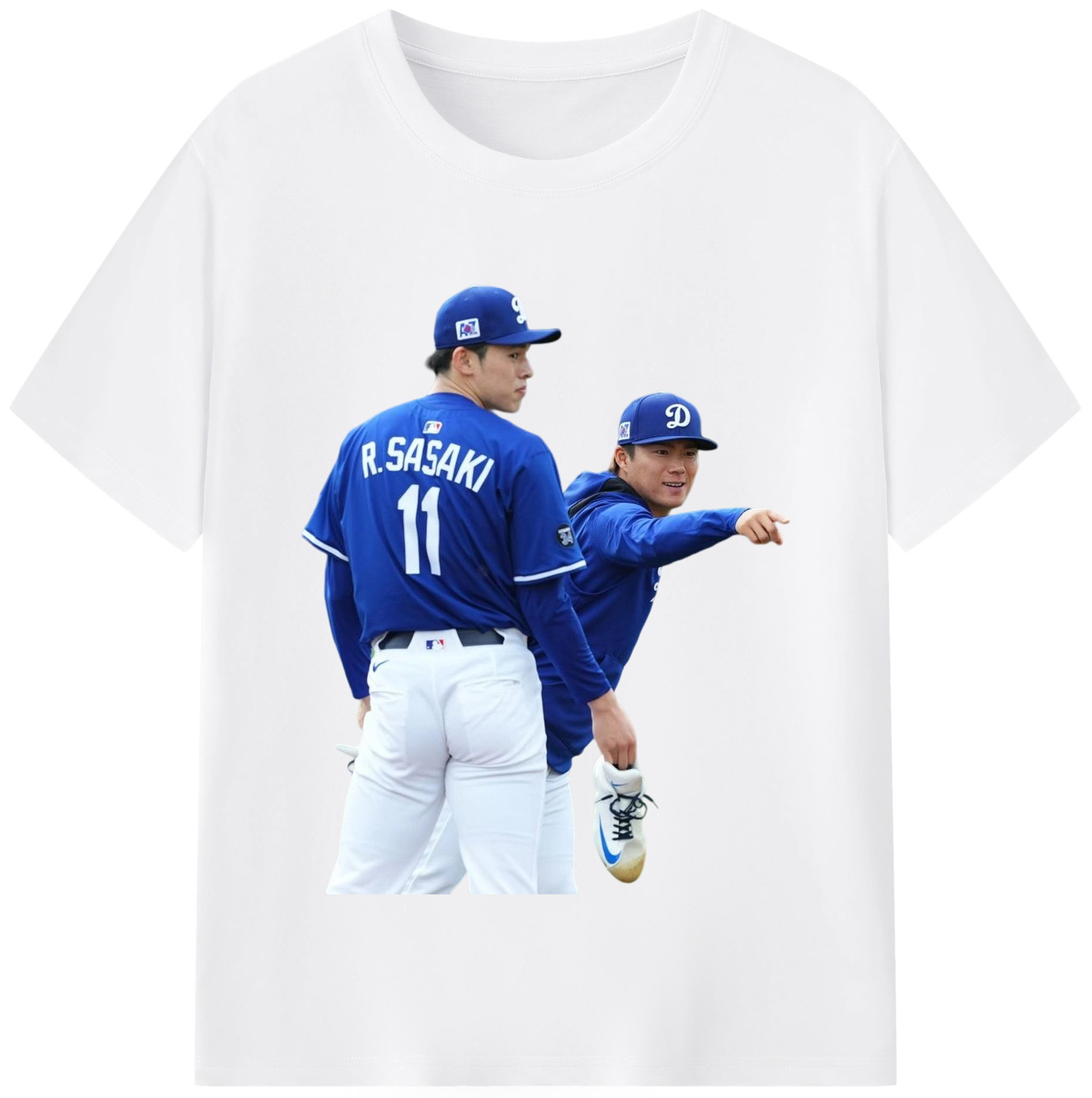  Combed Cotton T-Shirt 180g With Front Heat Transfer Print – Soft, Lightweight, Fitted Design – Stylish Casual Wear For Sports & Everyday Use