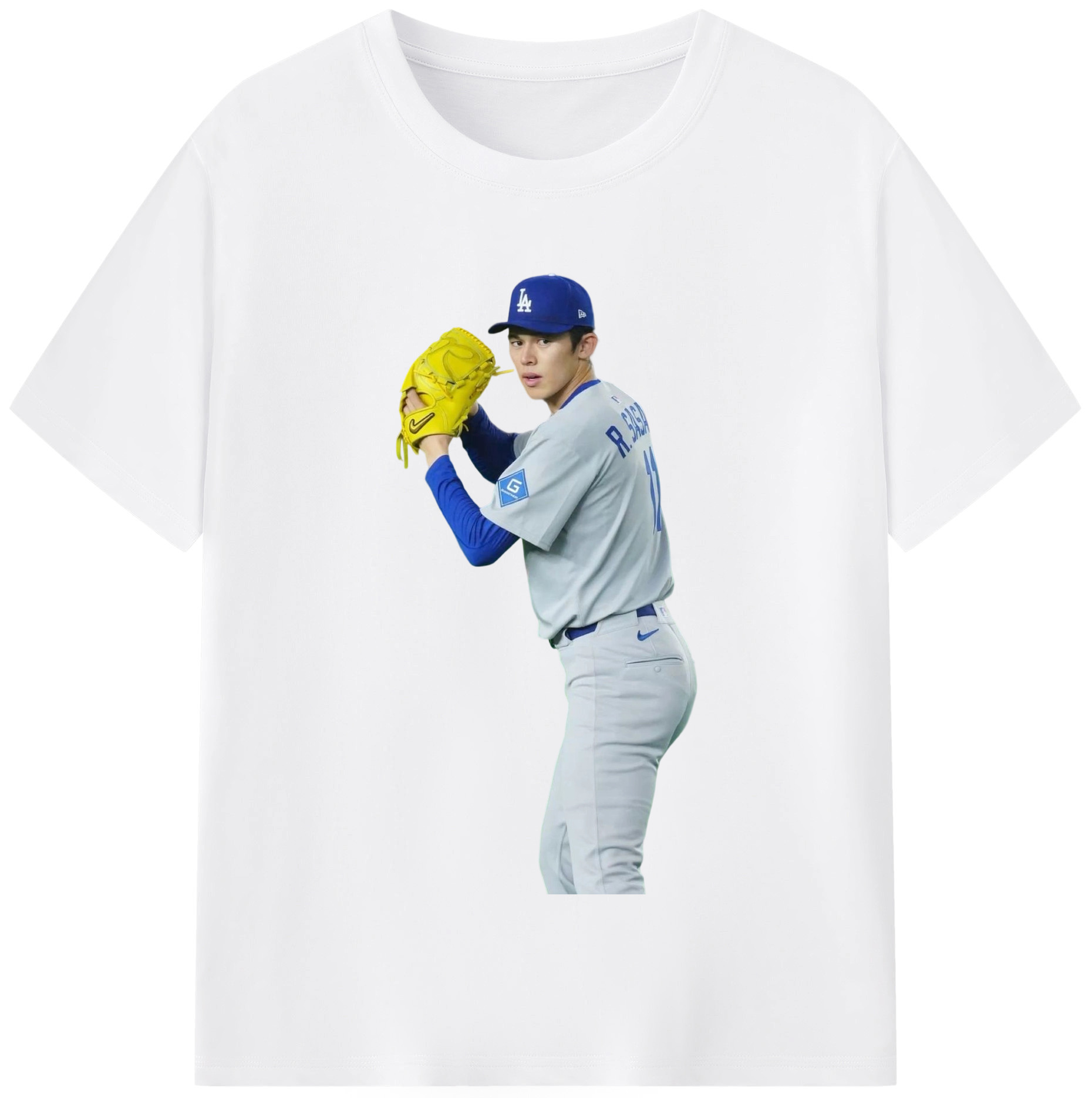  Combed Cotton T-Shirt 180g With Front Heat Transfer Print – Soft, Lightweight, Fitted Design – Stylish Casual Wear For Sports & Everyday Use