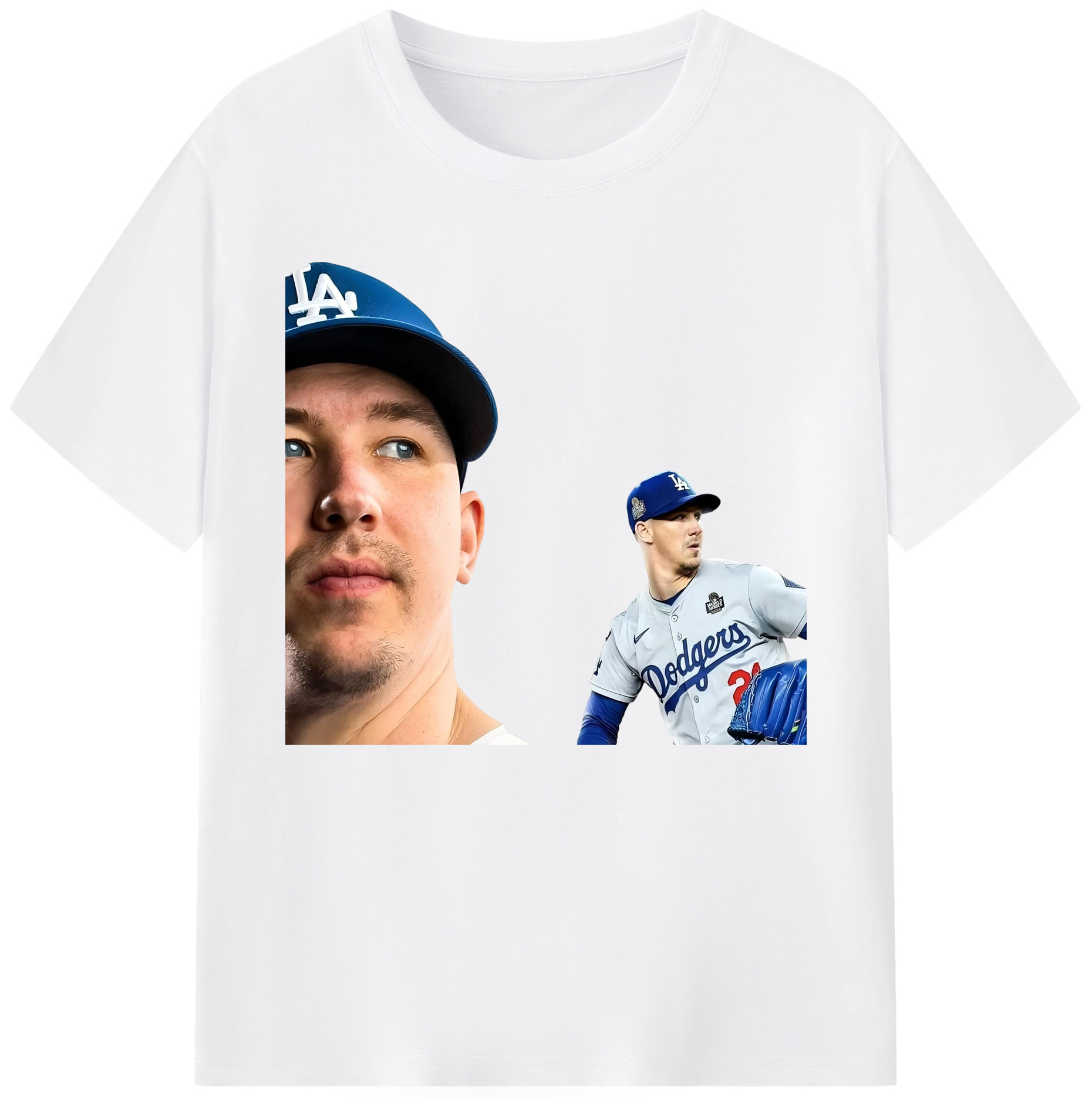  180g Cotton T-Shirt With Front Heat Transfer Print – Soft, Lightweight, Fitted Design – Comfortable Casual Wear For Sports & Everyday Use