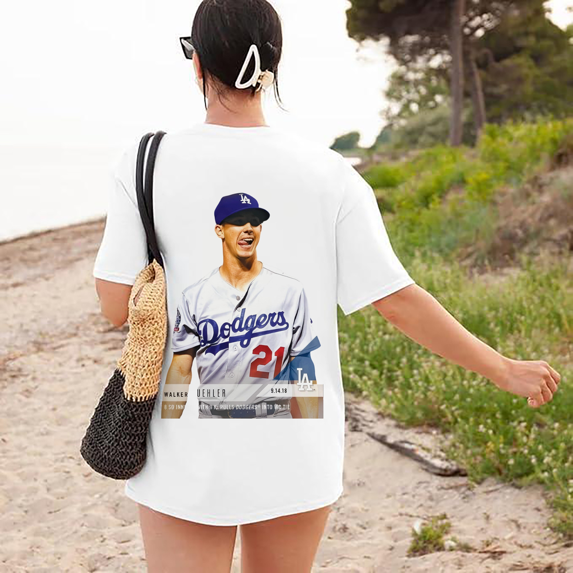  180g Combed Cotton T-Shirt With Back Heat Transfer Print – Soft, Lightweight, Fitted Design – Stylish Casual Wear For Sports & Everyday Use