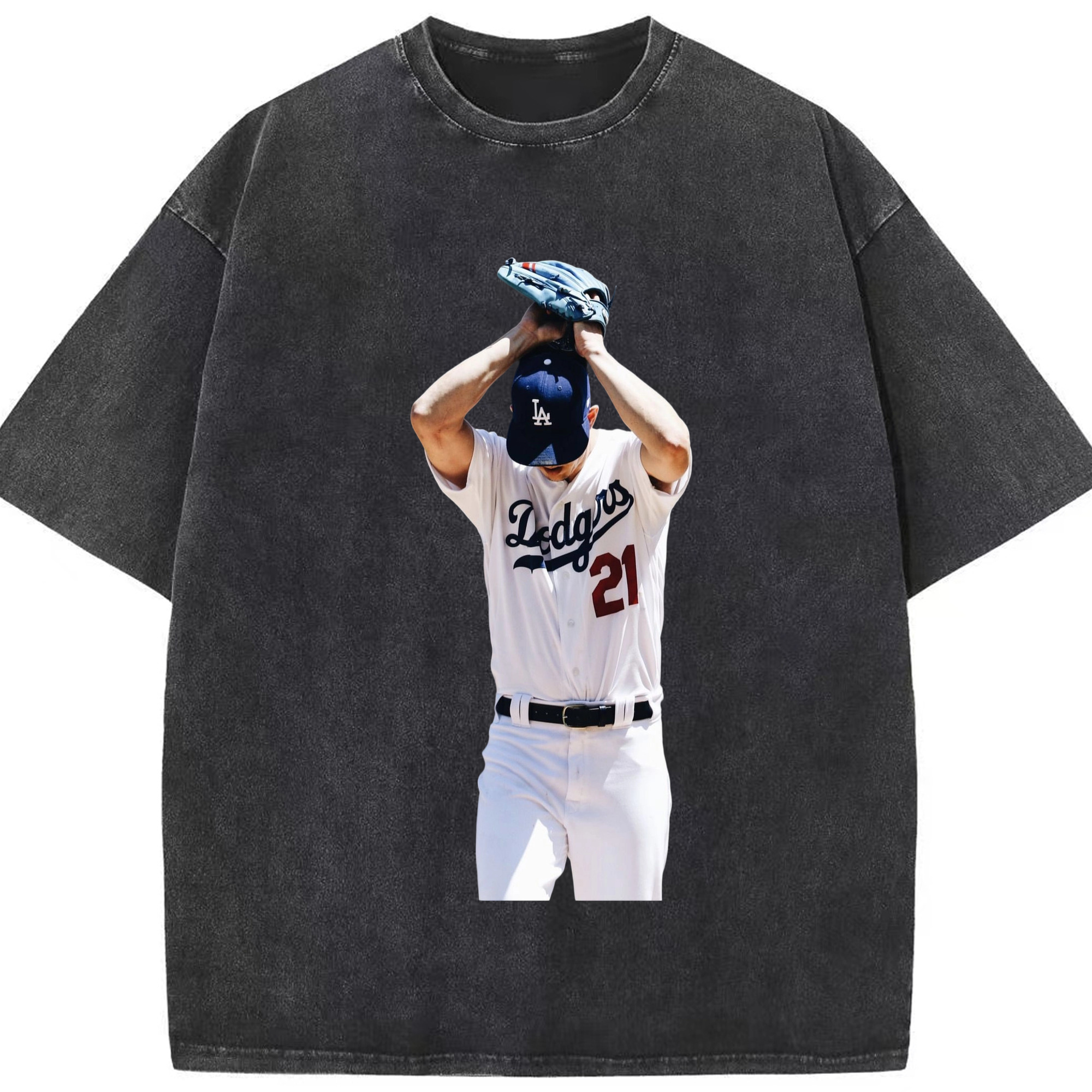  Washed Vintage Look 230g Cotton Oversized T-Shirt With Front Heat Transfer Print – Soft, Lightweight, Stylish Fit – Comfortable Casual Wear For Sports & Everyday Use