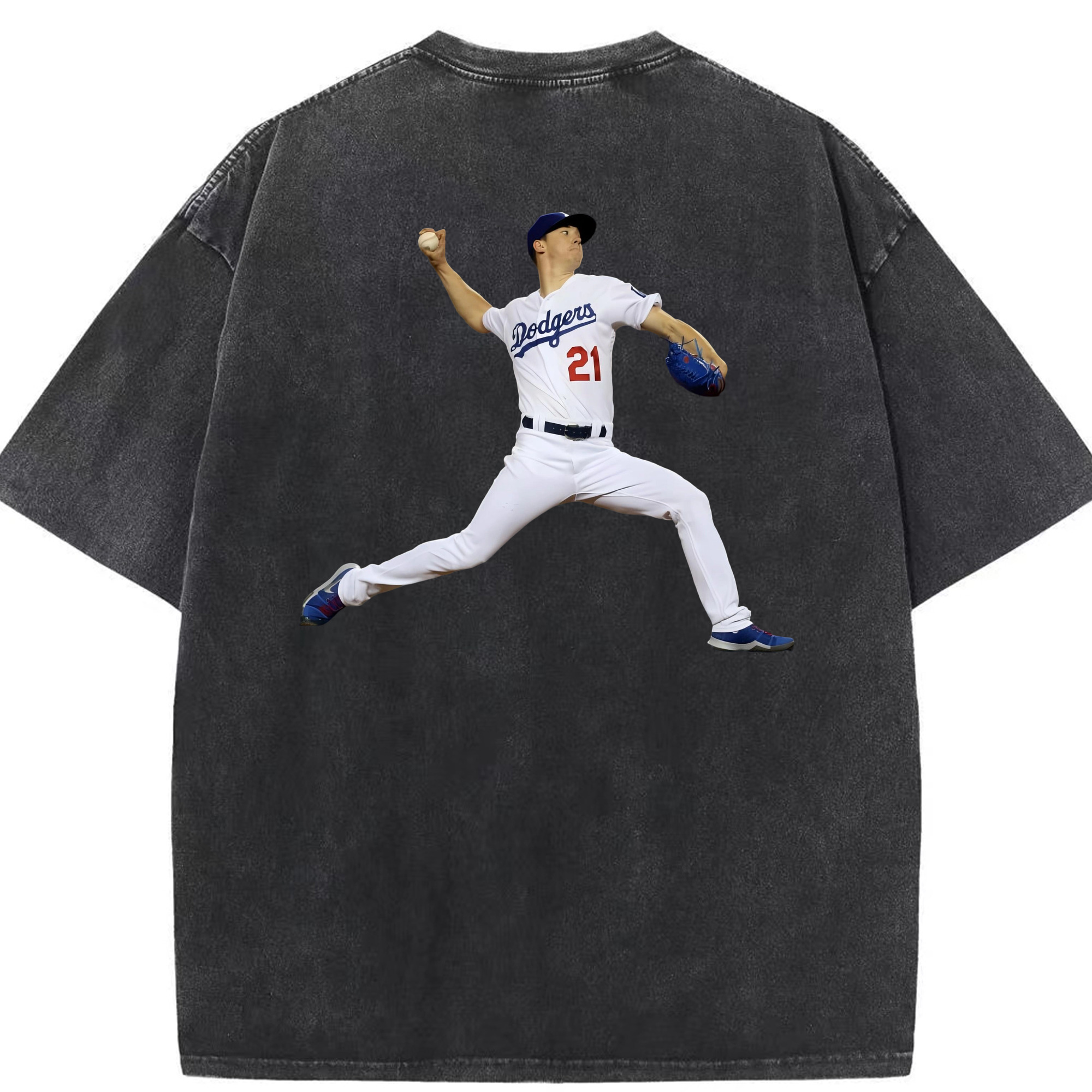  Washed Vintage 230g Cotton Oversized T-Shirt With Back Heat Transfer Print – Soft, Lightweight & Stylish – Comfortable Casual Wear For Sports & Everyday Use