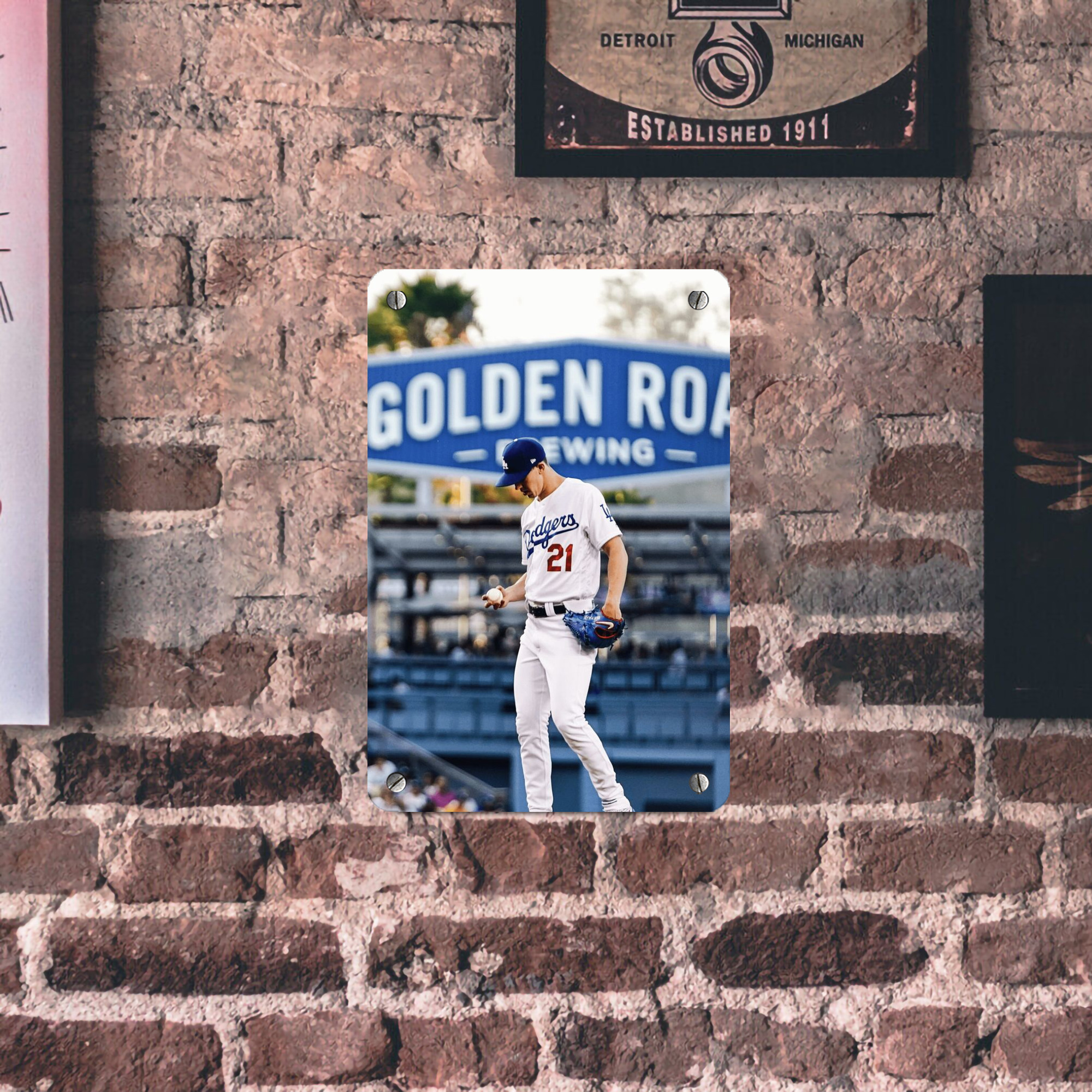  Metal Tin Sign 8x12inch - High-Quality Full-Print Decorative Wall Art, Durable Rust-Resistant Metal Plaque For Living Room, Bedroom, Kitchen, Office, Bar Décor