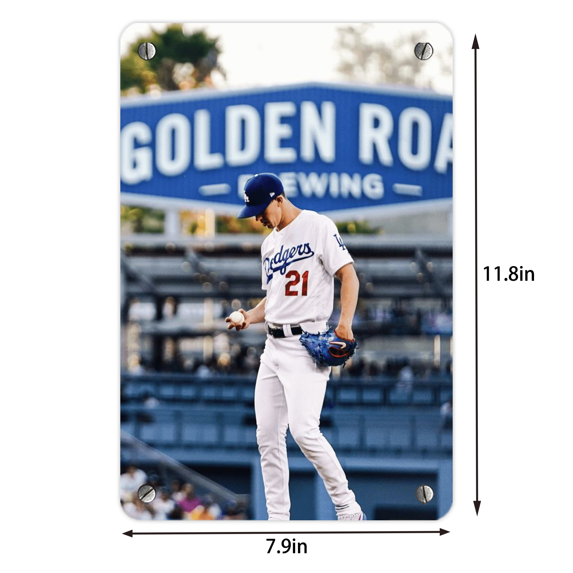  Metal Tin Sign 8x12inch - High-Quality Full-Print Decorative Wall Art, Durable Rust-Resistant Metal Plaque For Living Room, Bedroom, Kitchen, Office, Bar Décor