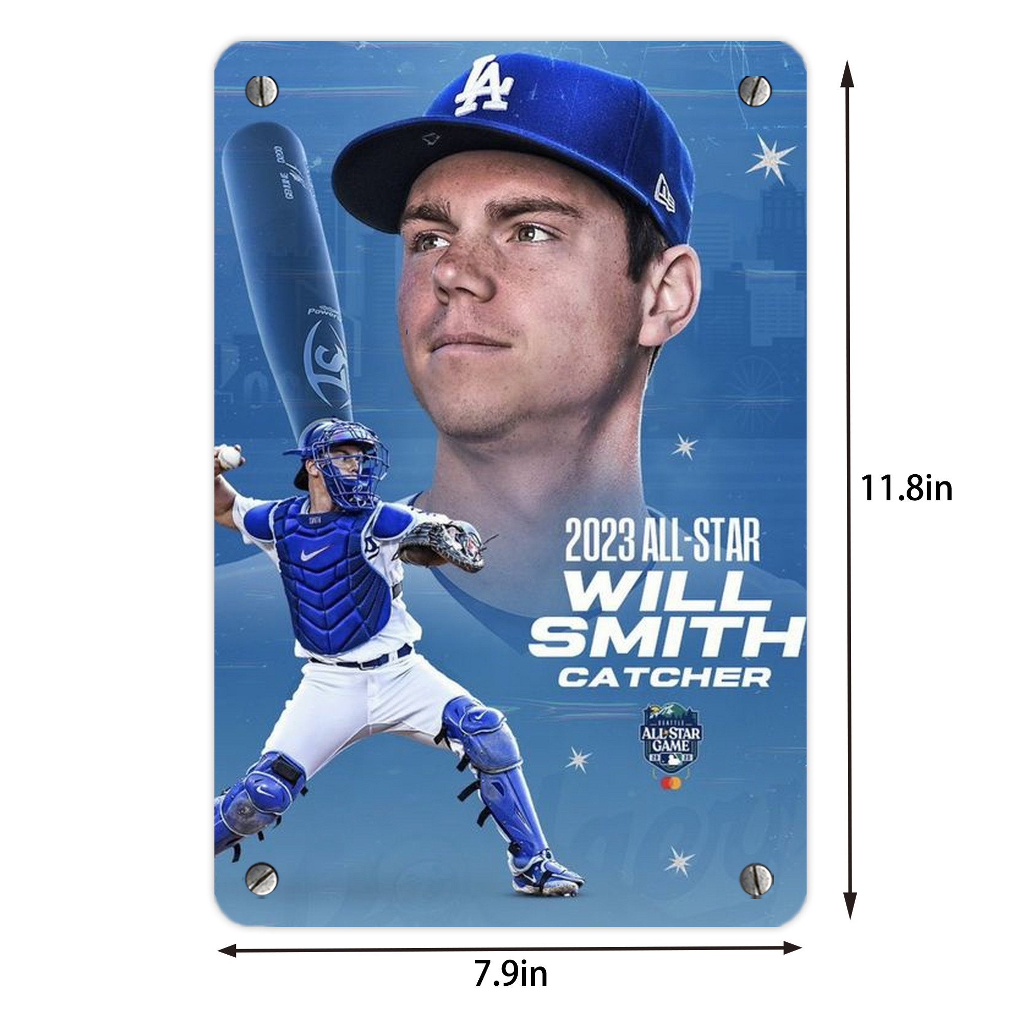  Metal Tin Sign 8x12inch - High-Quality Full-Print Decorative Wall Art, Durable Rust-Resistant Metal Plaque For Living Room, Bedroom, Kitchen, Office, Bar Décor