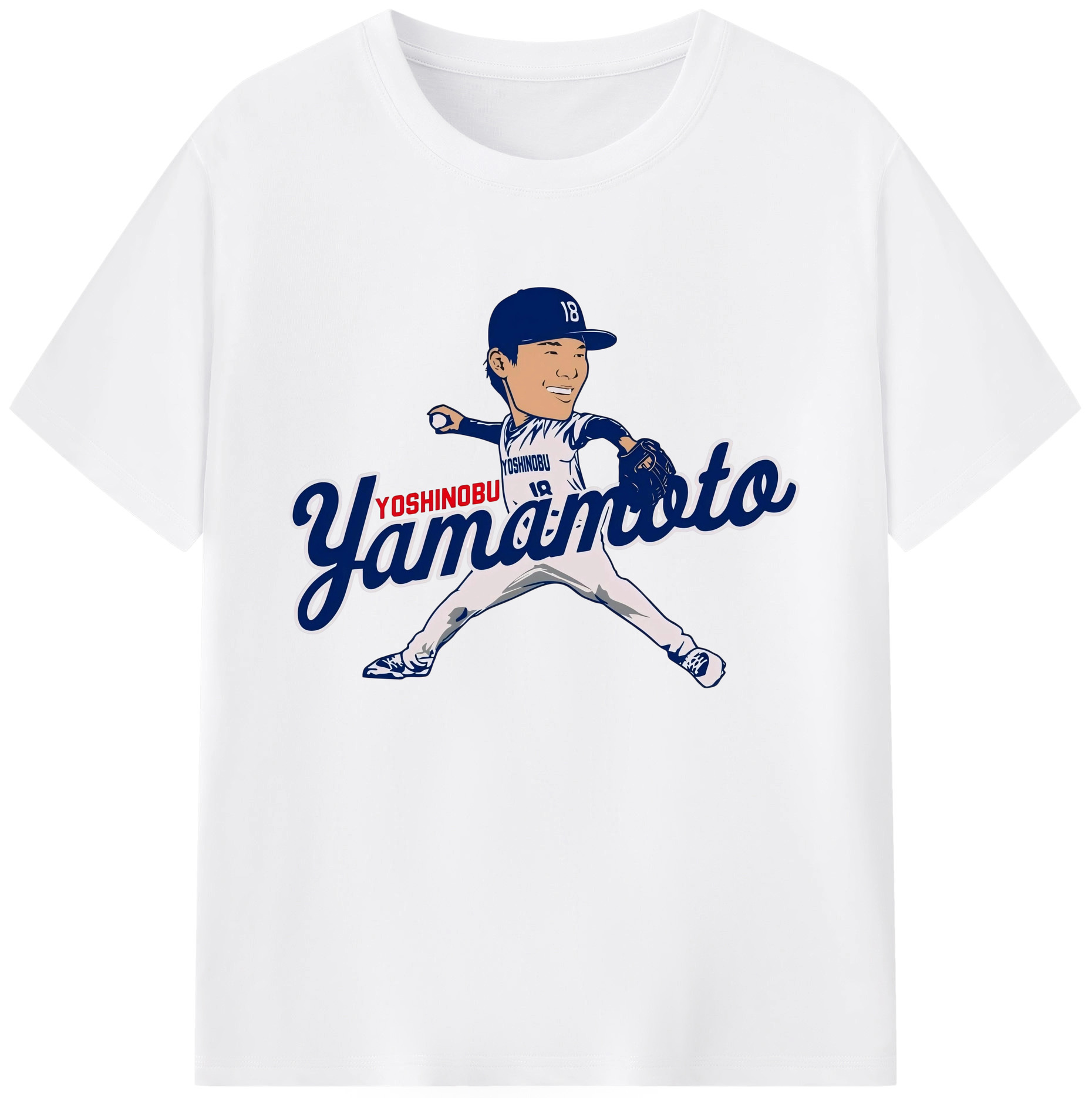  180g Cotton T-Shirt With Front Heat Transfer Print – Soft, Lightweight, Fitted Design – Comfortable Casual Wear For Sports & Everyday Use