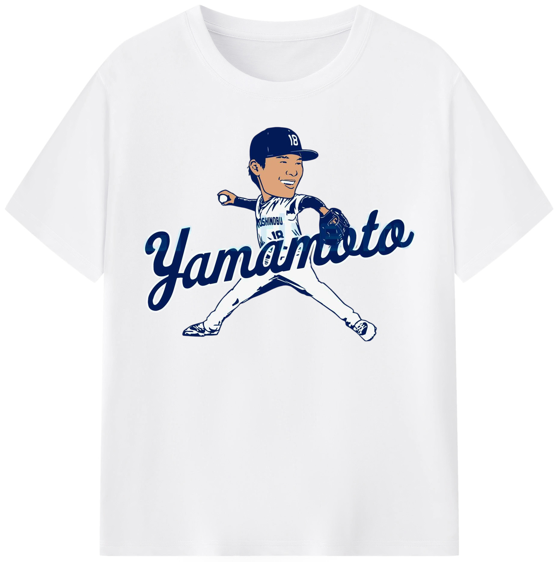  Combed Cotton T-Shirt 180g With Front Heat Transfer Print – Soft, Lightweight, Fitted Design – Stylish Casual Wear For Sports & Everyday Use