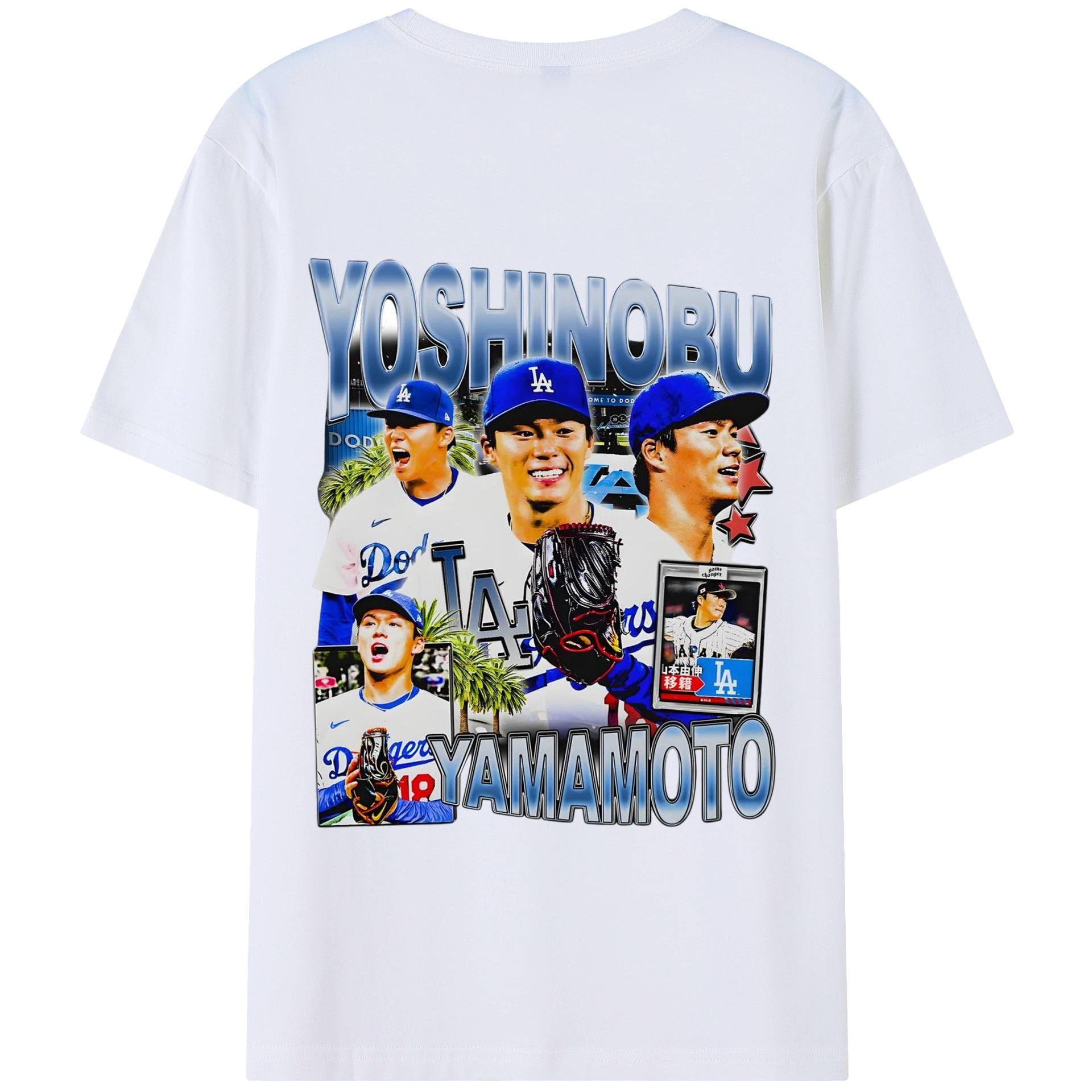  180g Combed Cotton T-Shirt With Back Heat Transfer Print – Soft, Lightweight, Fitted Design – Stylish Casual Wear For Sports & Everyday Use