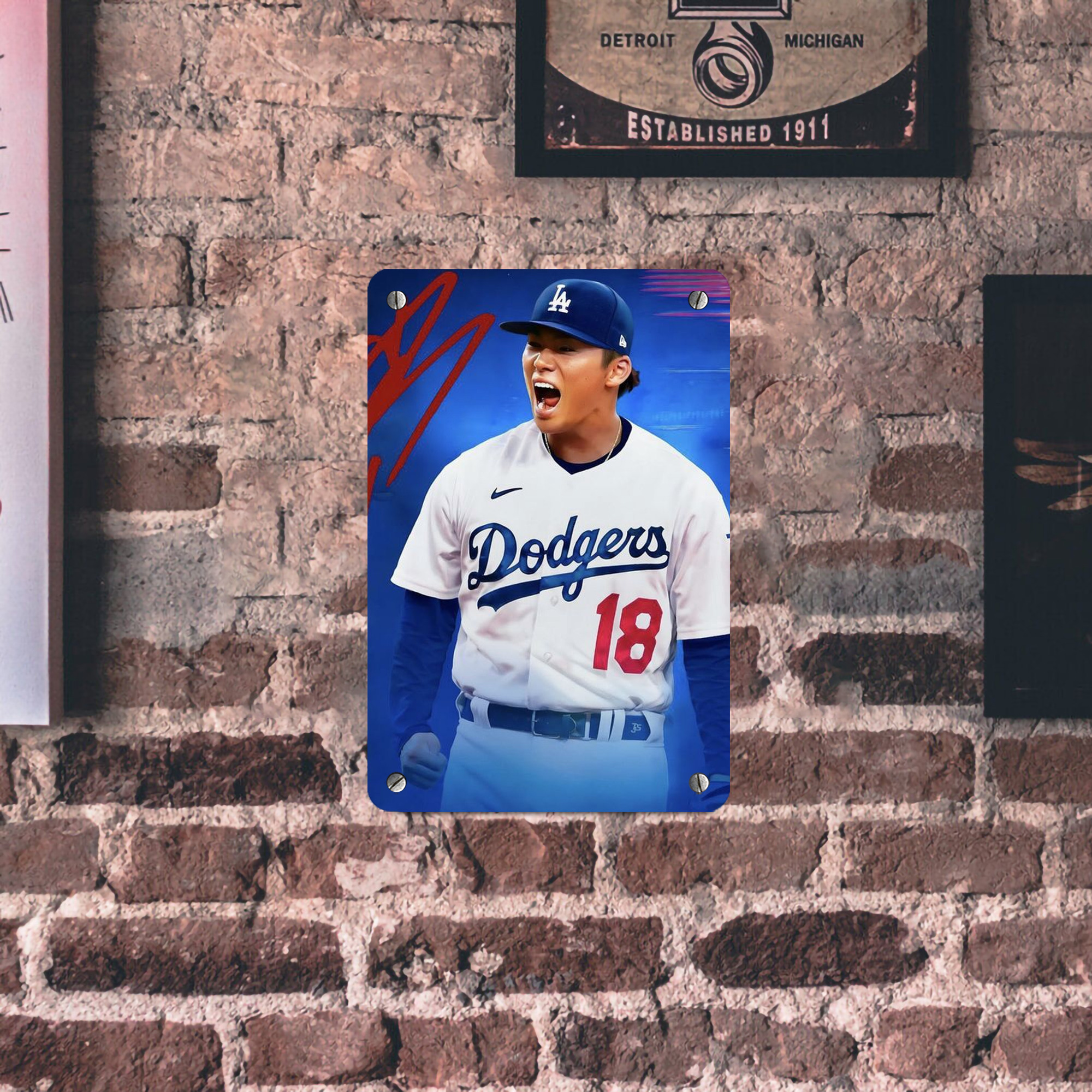  Metal Tin Sign 8x12inch - High-Quality Full-Print Decorative Wall Art, Durable Rust-Resistant Metal Plaque For Living Room, Bedroom, Kitchen, Office, Bar Décor