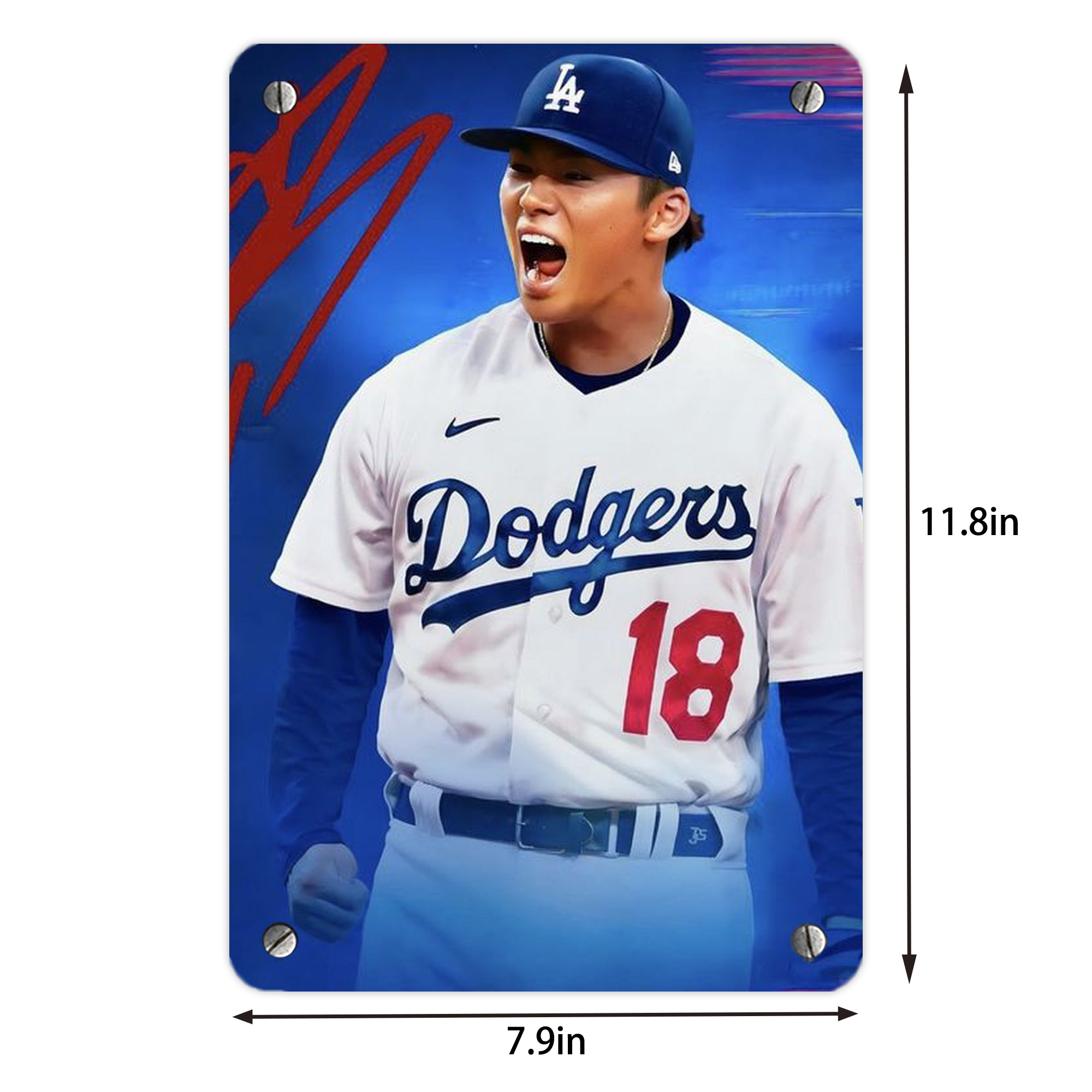  Metal Tin Sign 8x12inch - High-Quality Full-Print Decorative Wall Art, Durable Rust-Resistant Metal Plaque For Living Room, Bedroom, Kitchen, Office, Bar Décor