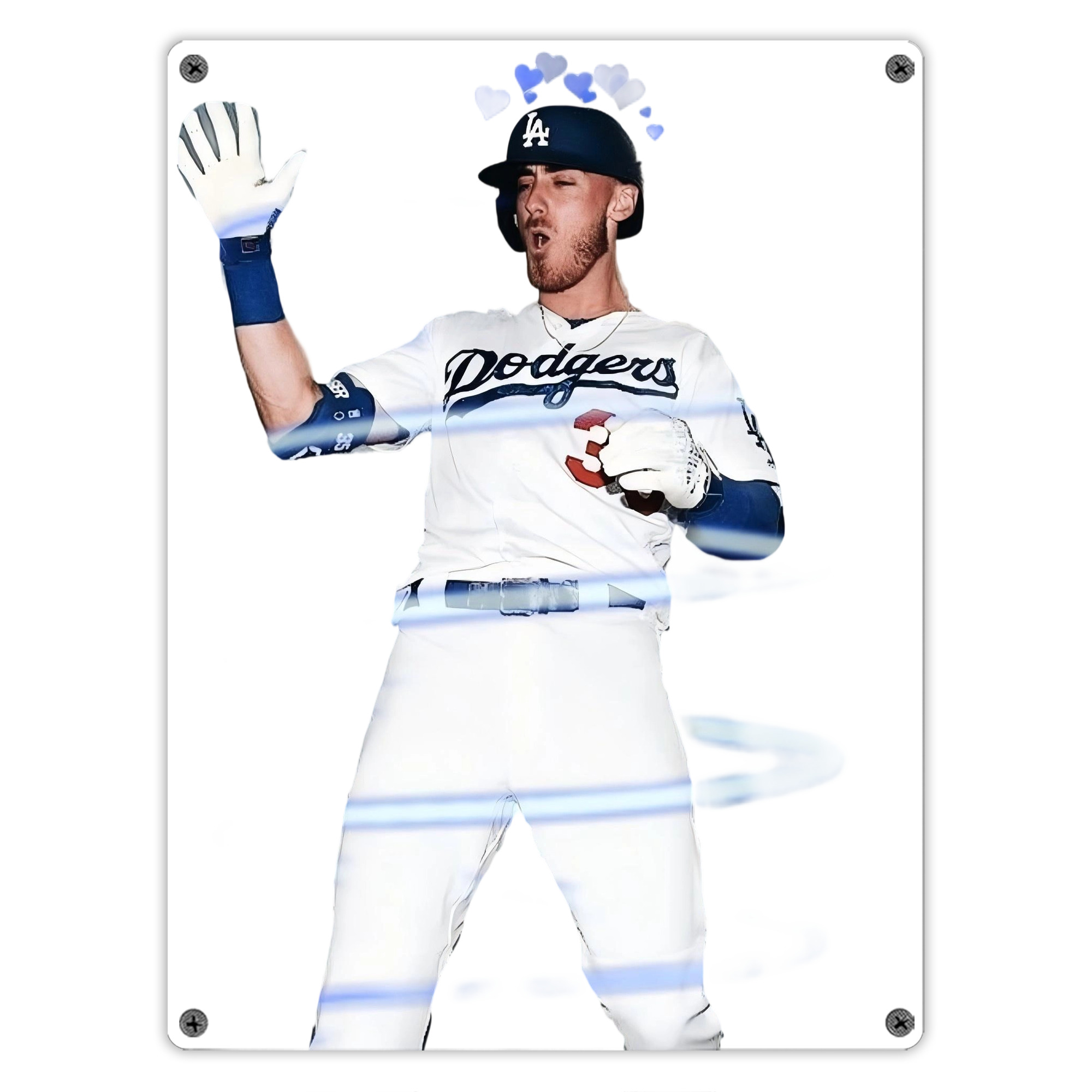 Cody Bellinger 1 Vintage Metal Tin Sign 12x16inch – Retro Wall Art Decor For Home, Bar, Kitchen, Bedroom, Office – Durable Iron Sheet Poster, Easy To Hang, Full-Color Printing